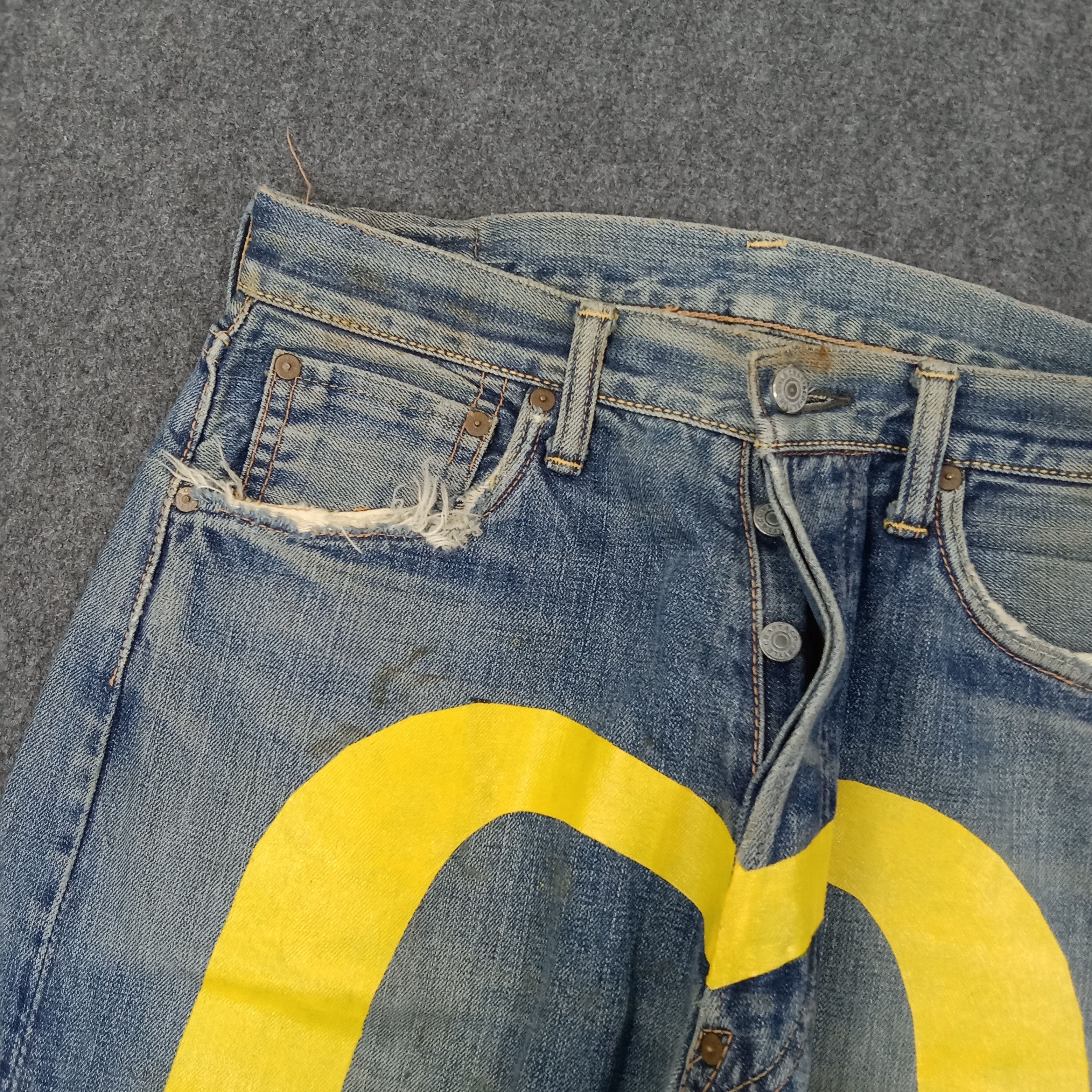 Evisu Evisu Japanese Brand Daicock Custom Art Denim Jeans C244N3 Size US 30 / EU 46 - 2 Thumbnail