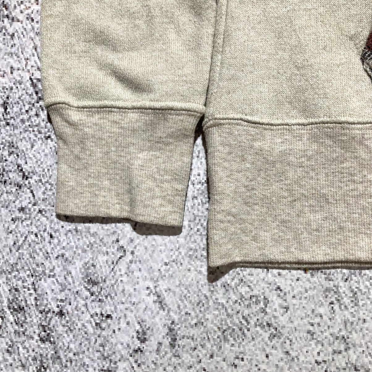 Japanese Brand 2000s Back Number Unique Pullover Hoodie Cream Kapital Style Size US S / EU 44-46 / 1 - 9 Thumbnail