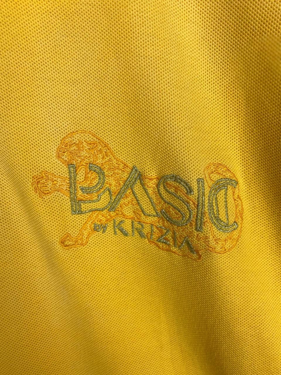 basic krizia polo tee embroided logo