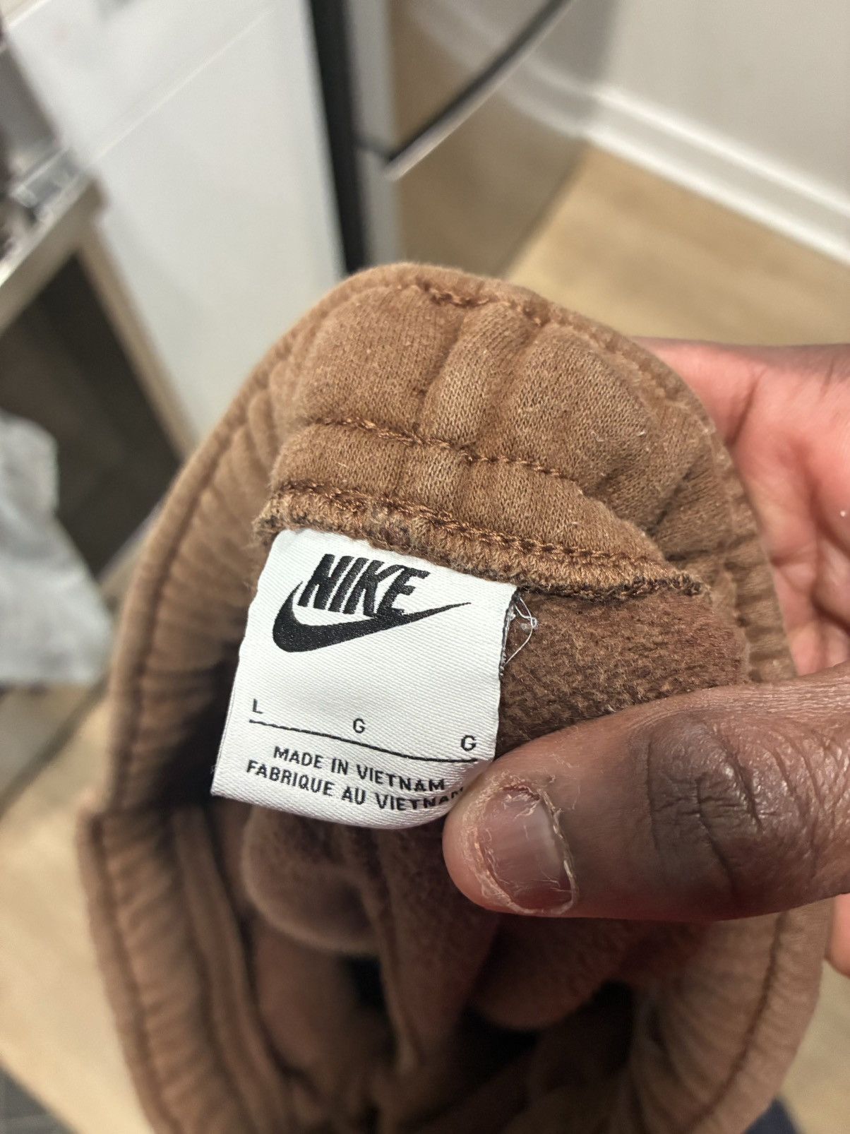 Nike Nike brown joggers Size L #athleisure #sweatpants Size US 36 / EU 52 - 3 Thumbnail