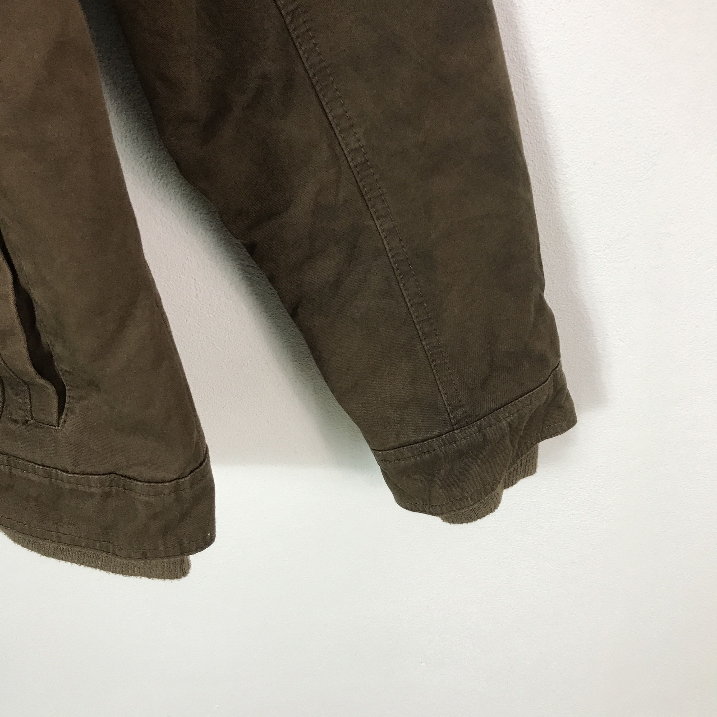 In The Attic × Tornado Mart IN THE ATTIC JAPAN BROWN QUILTED JACKET Size US L / EU 52-54 / 3 - 6 Thumbnail