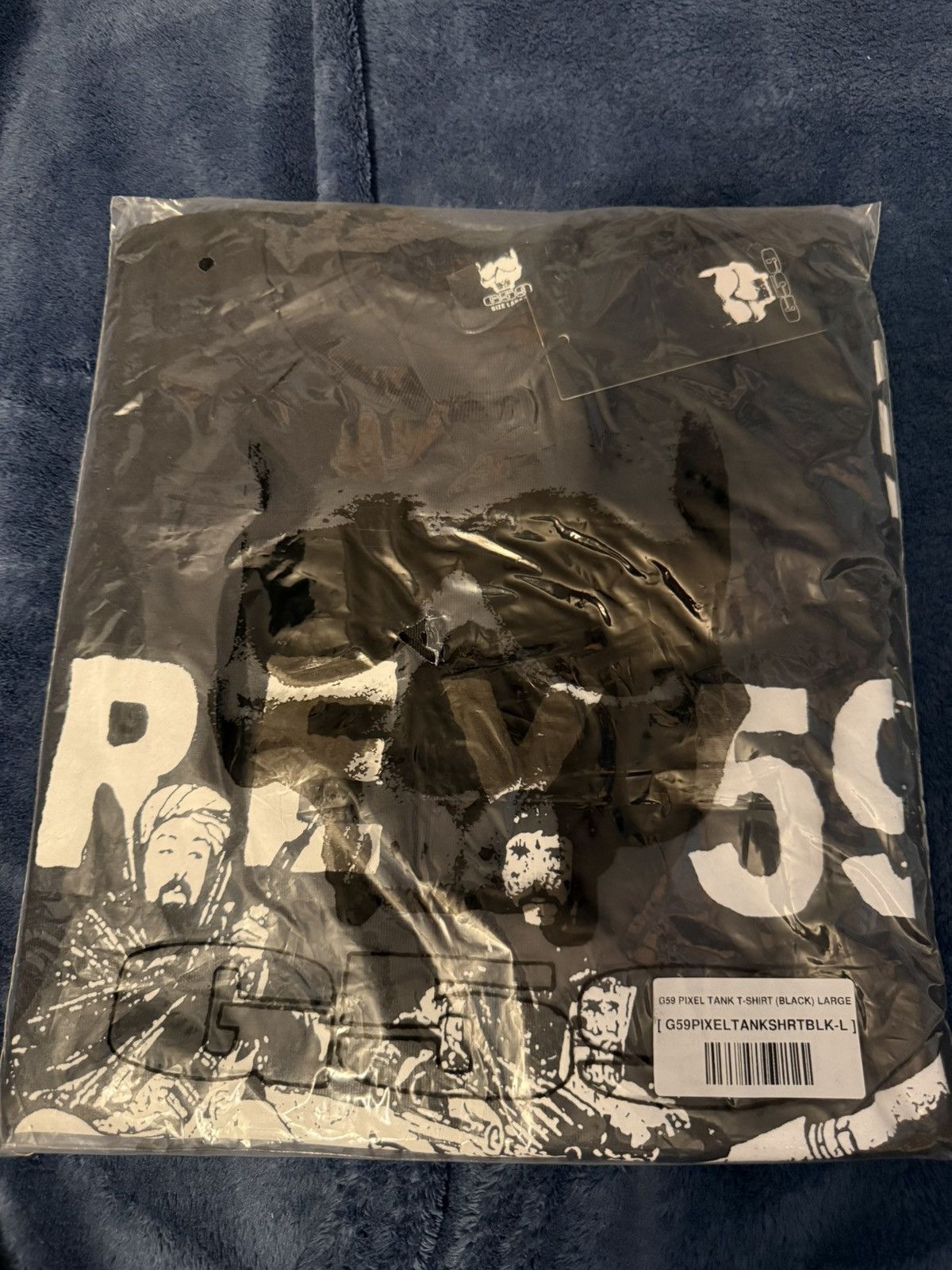 G59 Records G59 pixel tank (black) Size US L / EU 52-54 / 3 - 1 Thumbnail