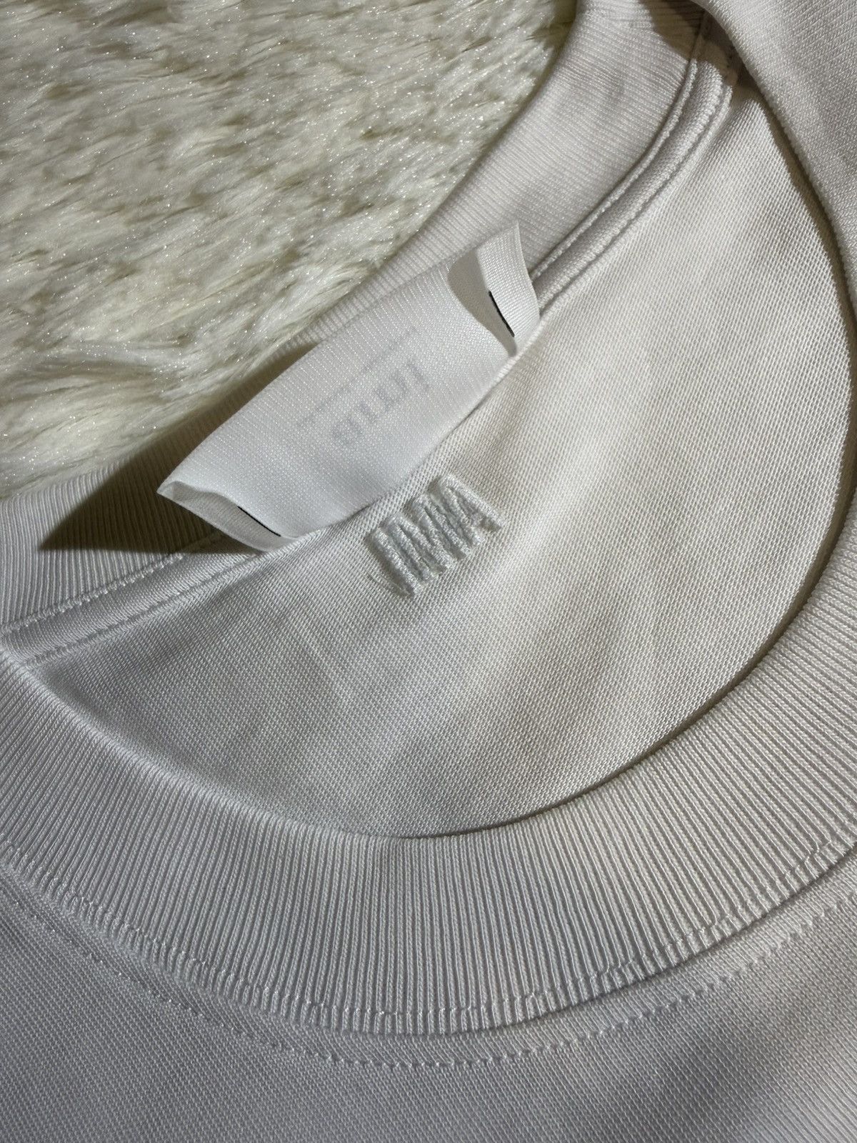 AMI Ami white t shirt Size US L / EU 52-54 / 3 - 4 Thumbnail