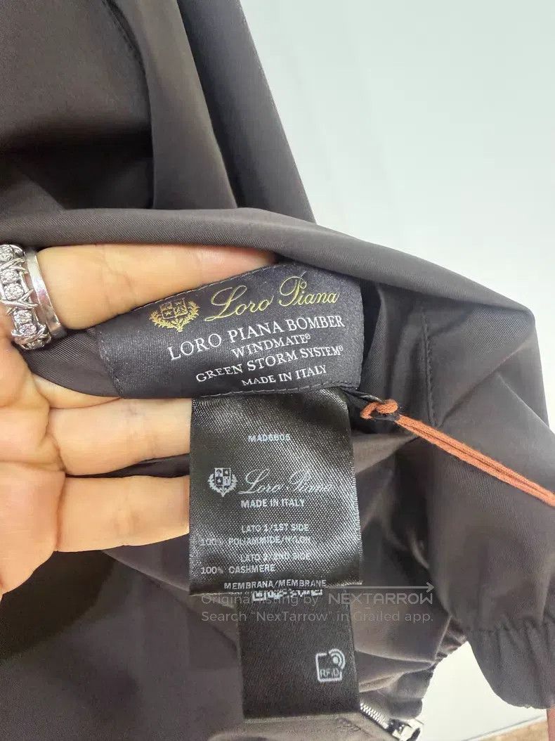 Loro Piana Loro Piana Mocha cashmere lining bomber jacket Size M / US 6-8 / IT 42-44 - 3 Thumbnail