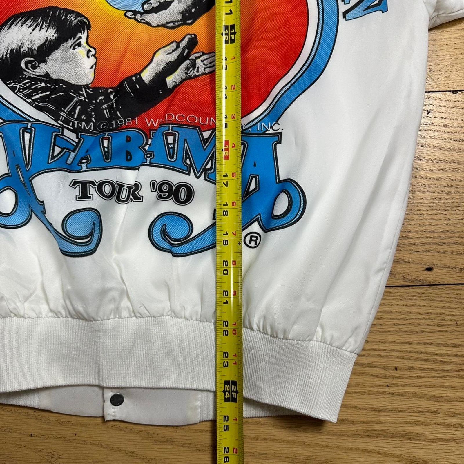 Vintage Vintage Alabama 1990 Tour Jacket Size US S / EU 44-46 / 1 - 7 Thumbnail