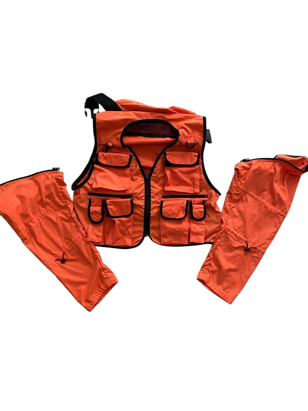 Hysteric Glamour × Issey Miyake × Japanese Brand NEUE VITAL jacket Parachute 6 pocket + backpack nice design Size US M / EU 48-50 / 2 - 1 Thumbnail