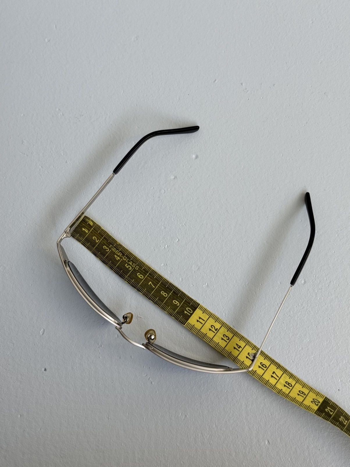 Yohji Yamamoto Yohji Yamamoto Archive Narrow Silver Metal Sunglasses Japan Size ONE SIZE - 13 Thumbnail