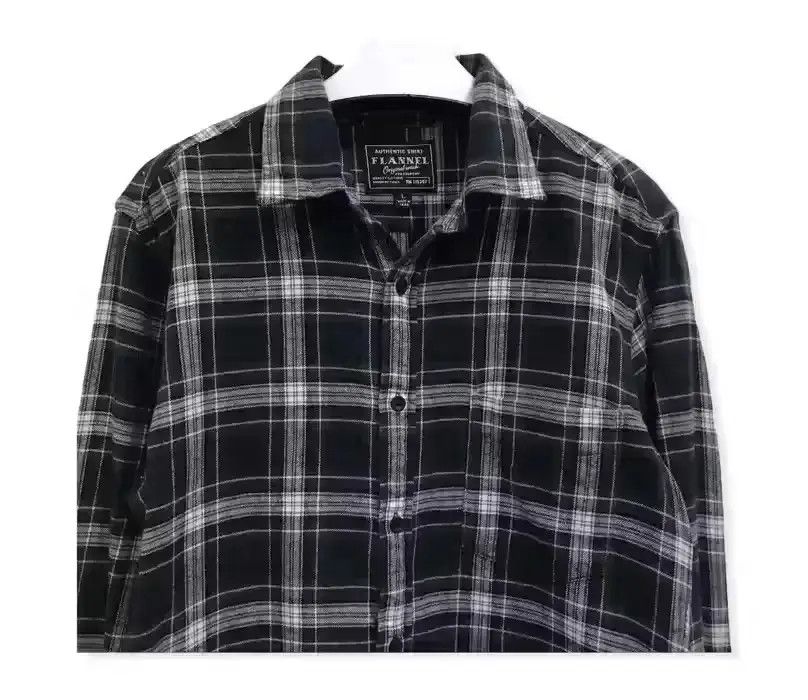Flannel Japanese Brand Uniqlo Flannel Shirt Size US L / EU 52-54 / 3 - 2 Thumbnail