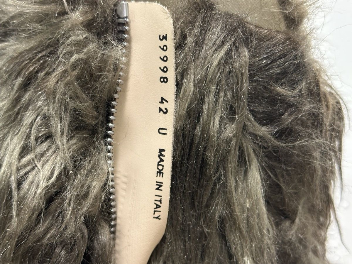 Rick Owens Drkshdw Rick Owens DRKSHDW “Yeti” Fur High Abstracts — Dust — 42 IT Size US 9.5 / EU 42-43 - 7 Thumbnail