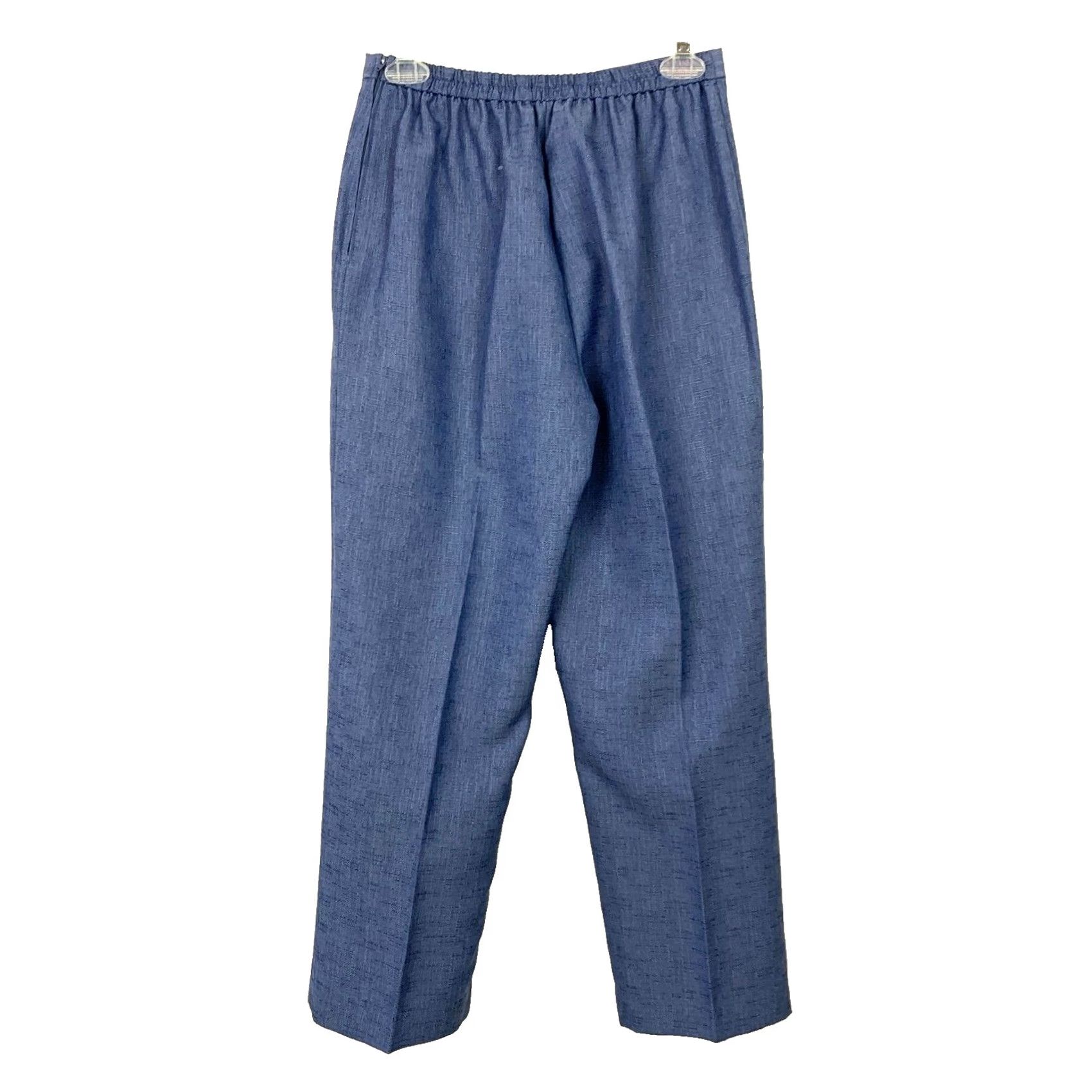 Vintage VINTAGE Sag Harbor Blue Short Sleeve Blazer Pants Suit Womens 8 Size 30" / US 8 / IT 44 - 7 Thumbnail