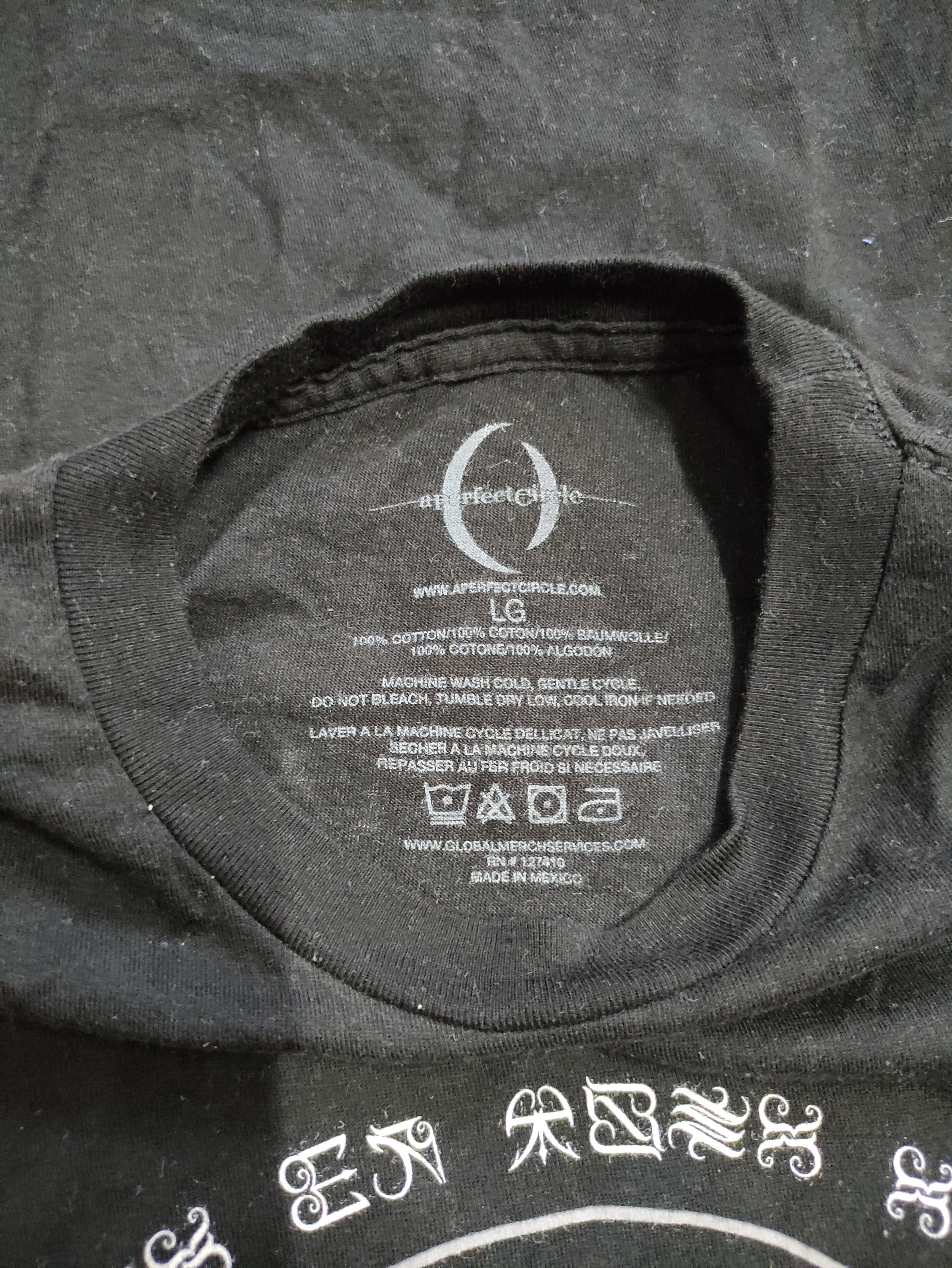 VINTAGE A PERFECT CIRCLE EAT THE ELEPHANT TOUR TEE