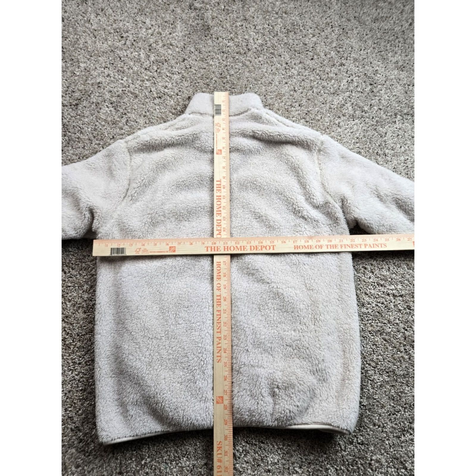 Uniqlo Uniqlo Fleece Jacket Medium Mens Beige Full Zip Mock Neck Pockets Outdoor Size US S / EU 44-46 / 1 - 7 Thumbnail