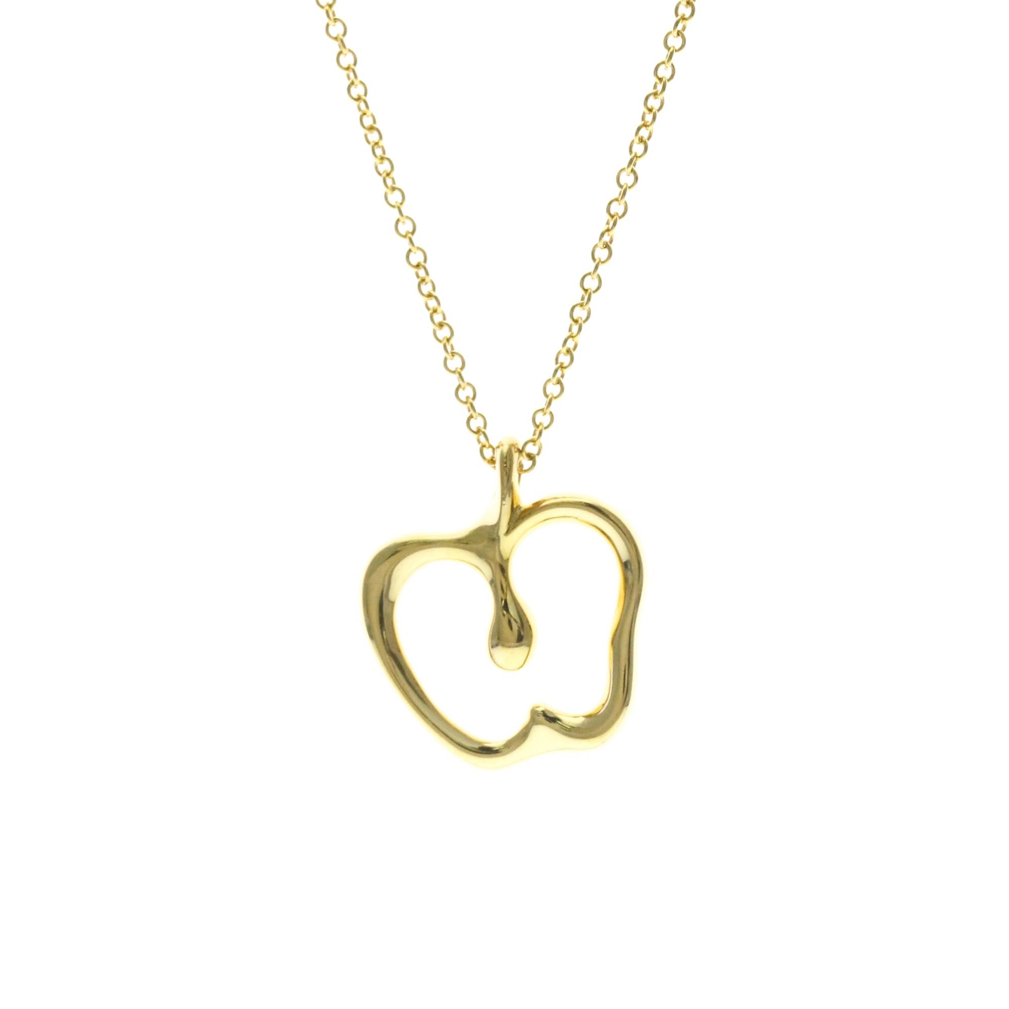 Tiffany & Co. Tiffany Apple Yellow Gold (18K) No Stone Men,Women Fashion Pendant Necklace (Gold) Size ONE SIZE - 1 Thumbnail