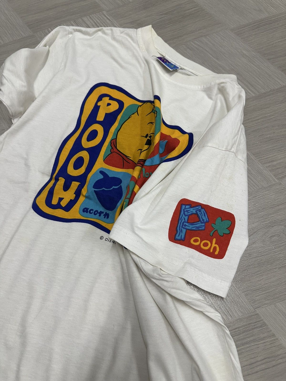 Disney Vintage Winnie The Pooh Cartoon Disney Japan Tee Size US M / EU 48-50 / 2 - 12 Thumbnail