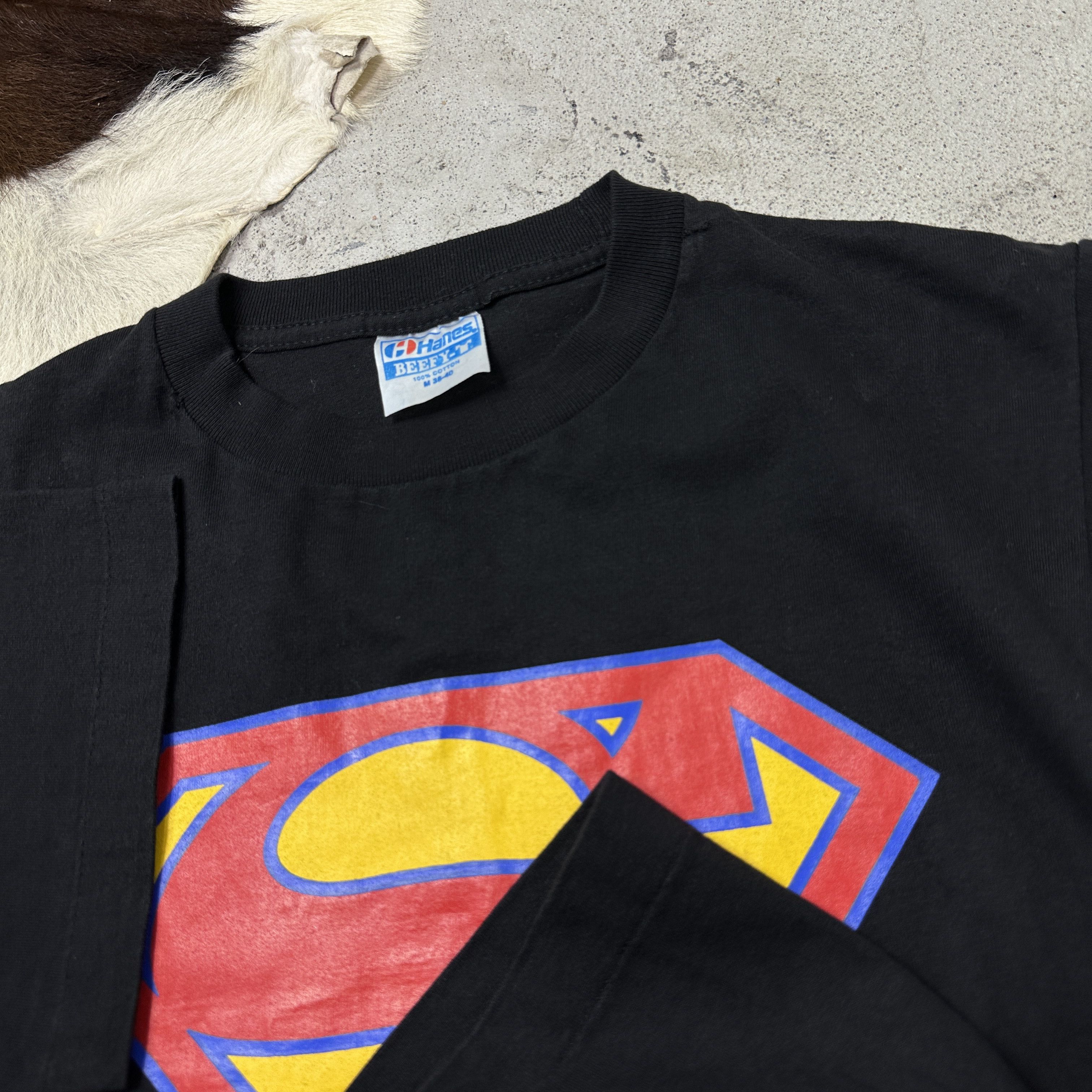 Vintage Vintage Streetwear Old School Superman T-shirt 80s Size US M / EU 48-50 / 2 - 4 Thumbnail