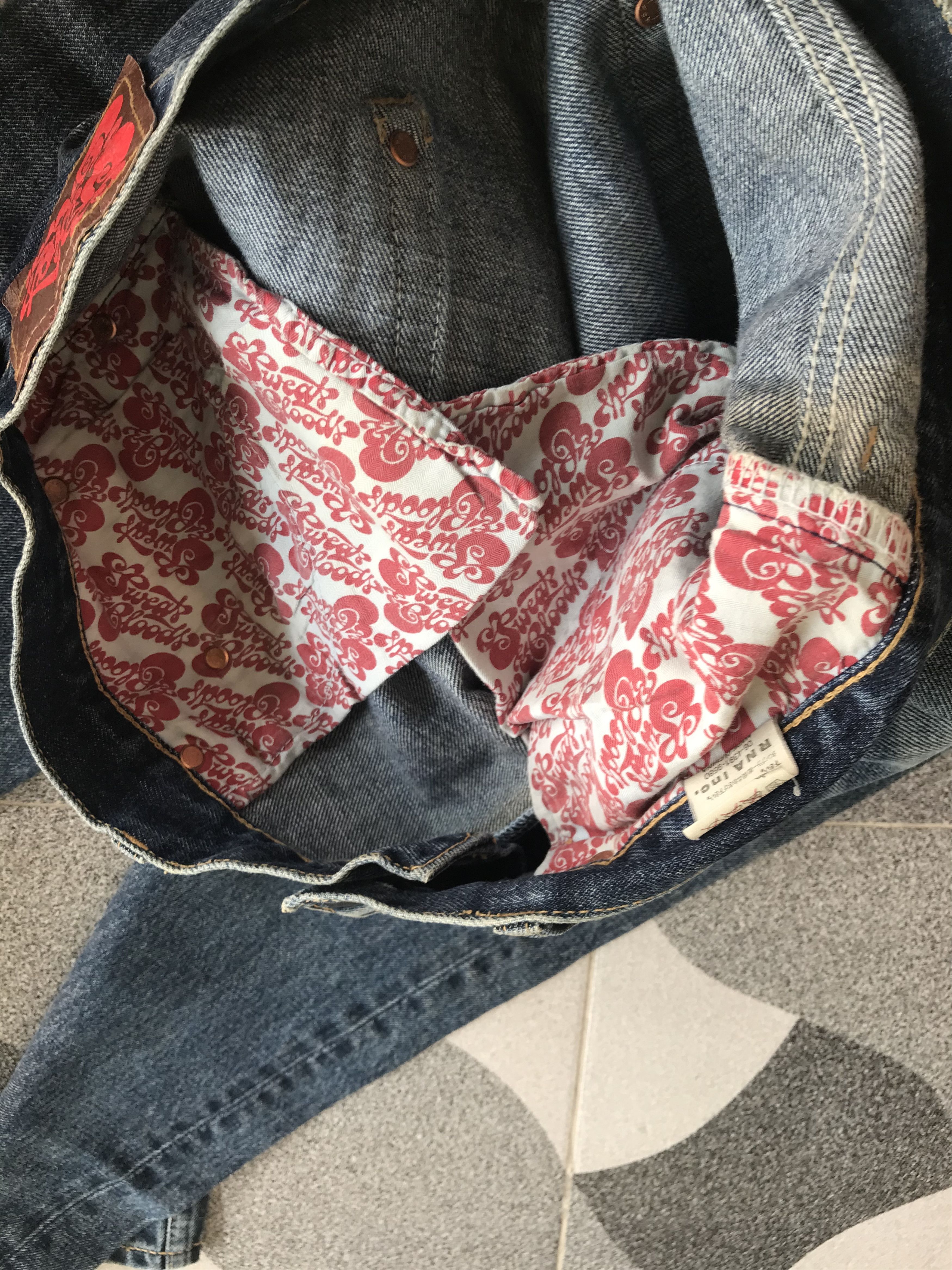20471120 × Beauty Beast × Hysteric Glamour Y2K RNA Sweats & Bloods Distressed Patchwork Size US 34 / EU 50 - 6 Thumbnail