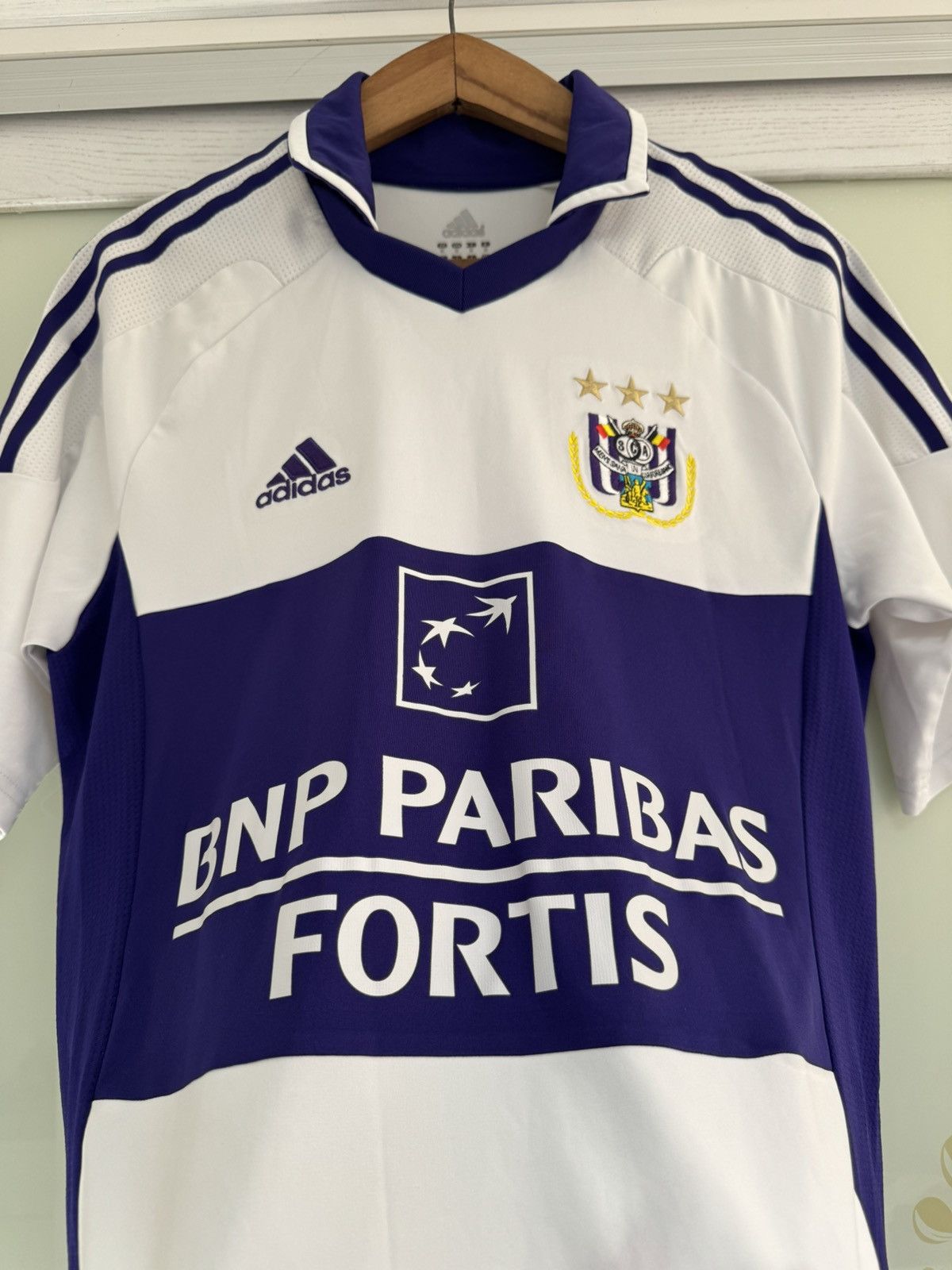 Adidas Anderlecht 2011-2012 Home Player Issue #14 Soccer Jersey Kit Size US M / EU 48-50 / 2 - 5 Thumbnail