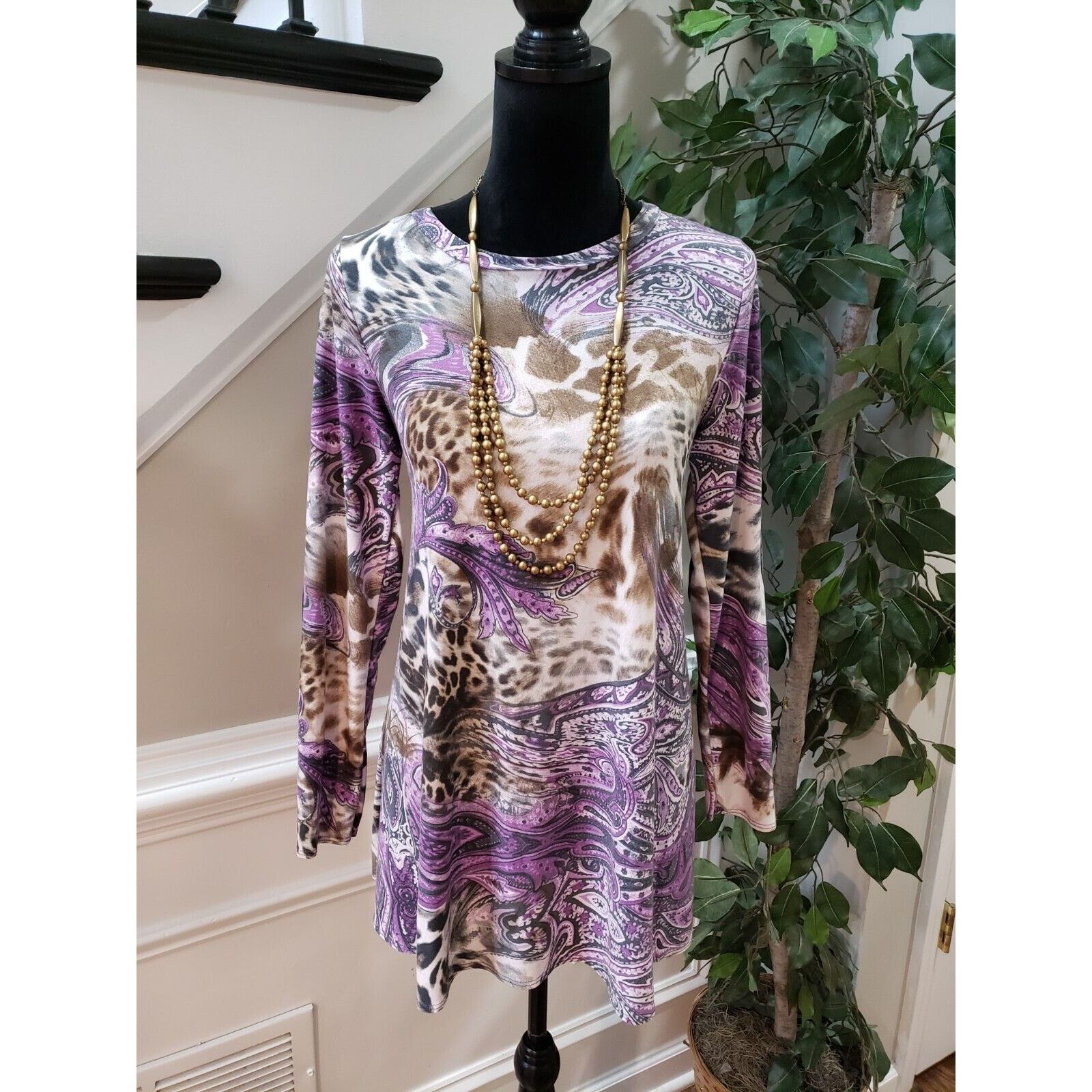 Other Women's Polyester Long Sleeve Casual Top Blouse Size Small Size S / US 4 / IT 40 - 1 Thumbnail