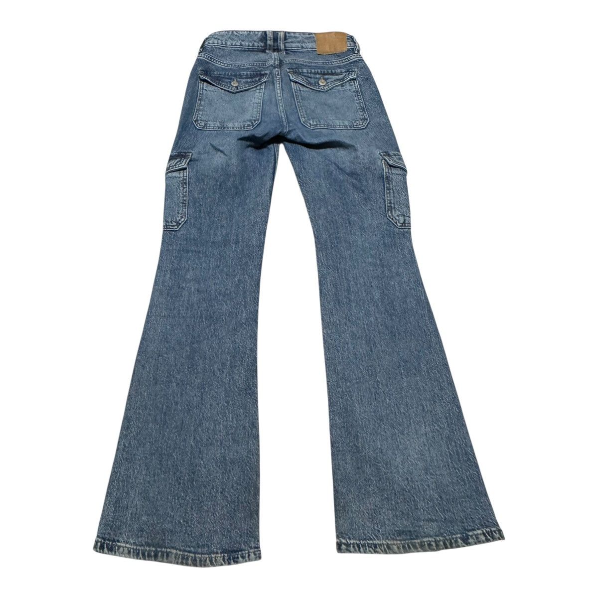 Aeropostale Aeropostale Mid Rise Flare Denim Jeans Women's 26x32 Size 26" / US 2 / IT 38 - 3 Thumbnail