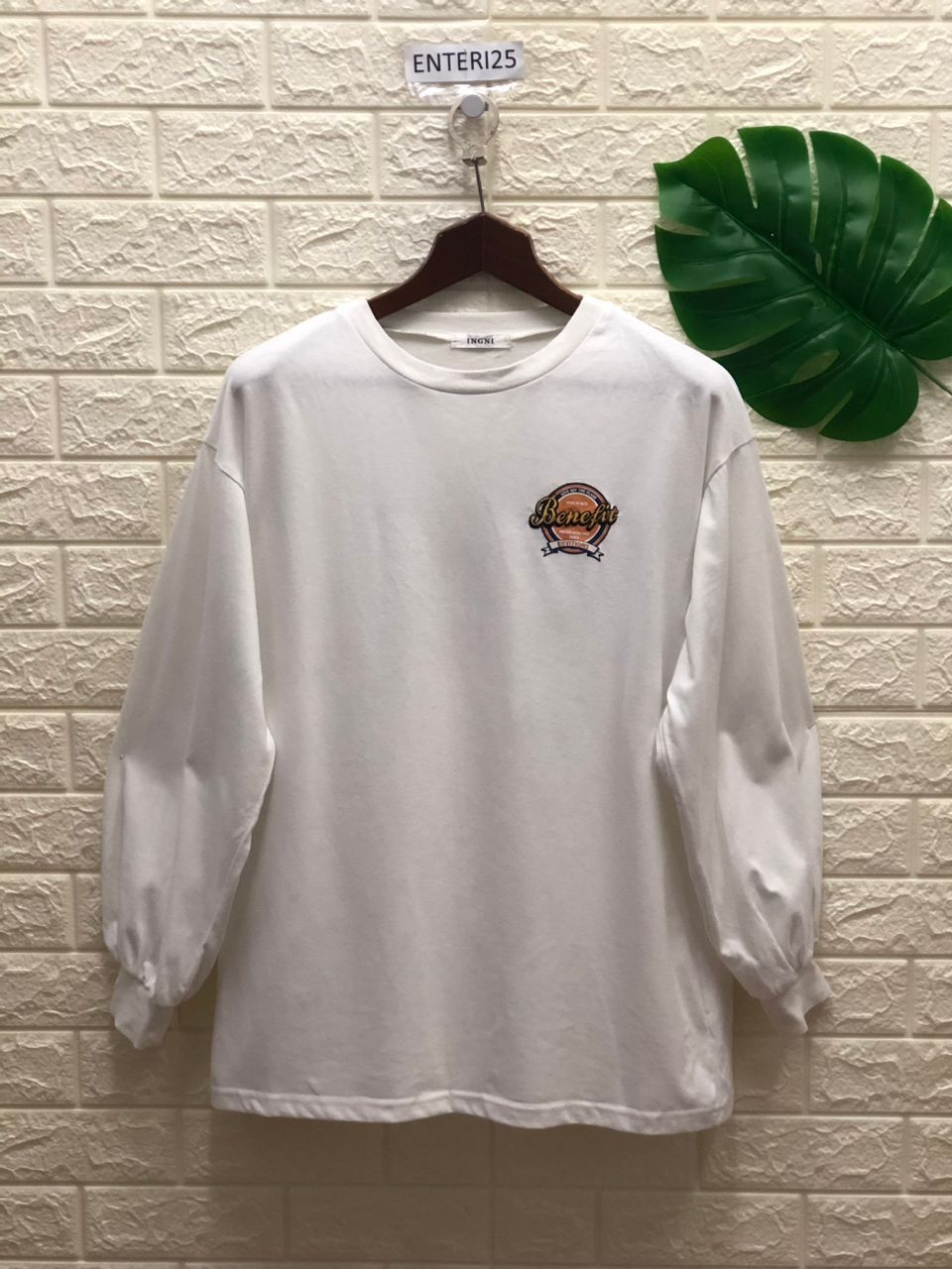 Japanese Brand Igni long sleeve benefit 1985 envitions embroid Size US L / EU 52-54 / 3 - 3 Thumbnail