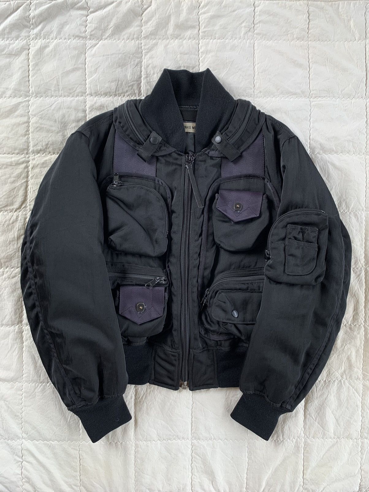 Issey Miyake AW1996 Issey Miyake Men Parachute Cargo Jacket Size US M / EU 48-50 / 2 - 1 Thumbnail
