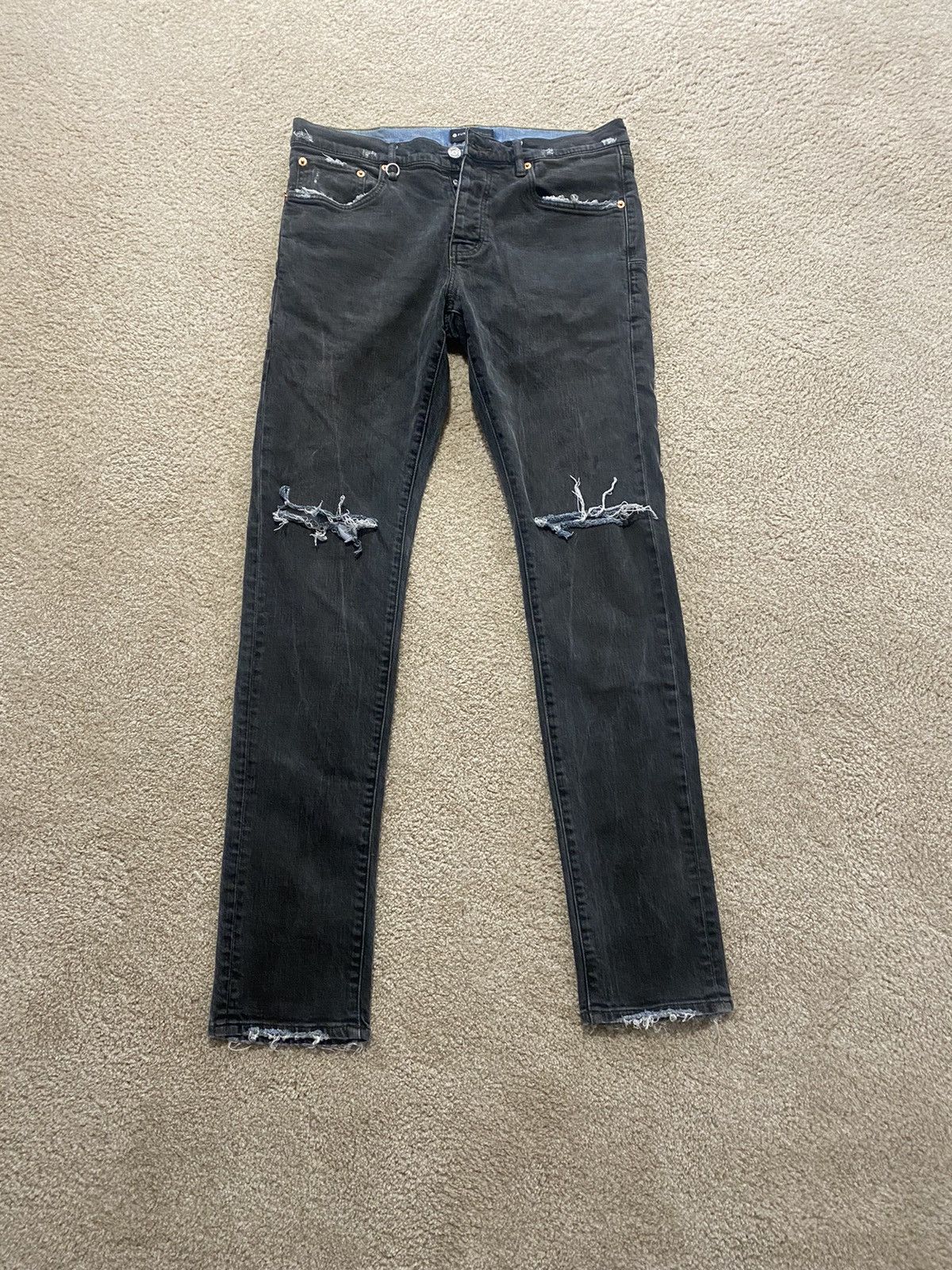 Purple Brand Grey “purple” brand denim style p001 Size ONE SIZE - 1 Thumbnail