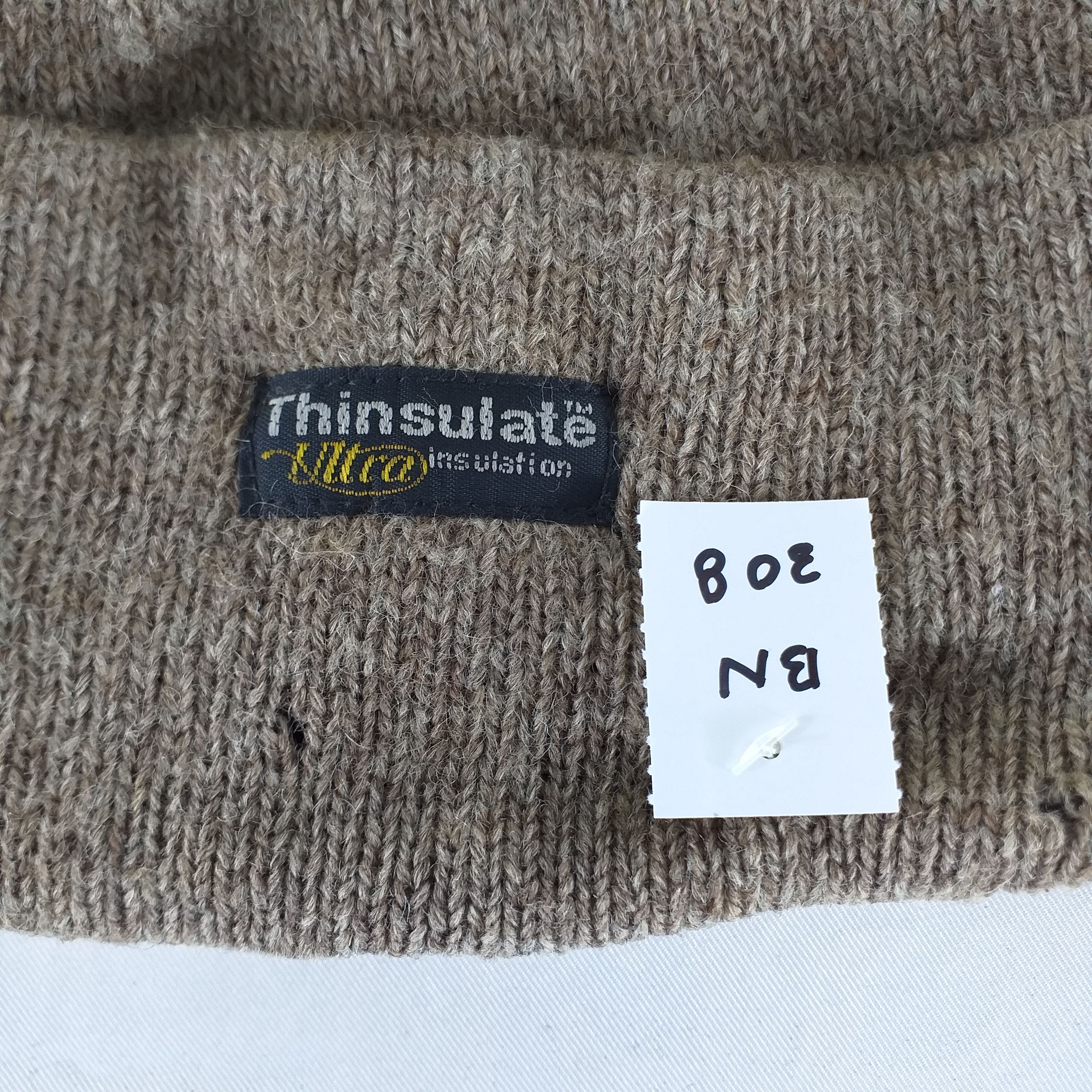 Japanese Brand Thinsulate Insulation 40 gram Plain Snow Cap Beanie BN308 Size ONE SIZE - 5 Thumbnail