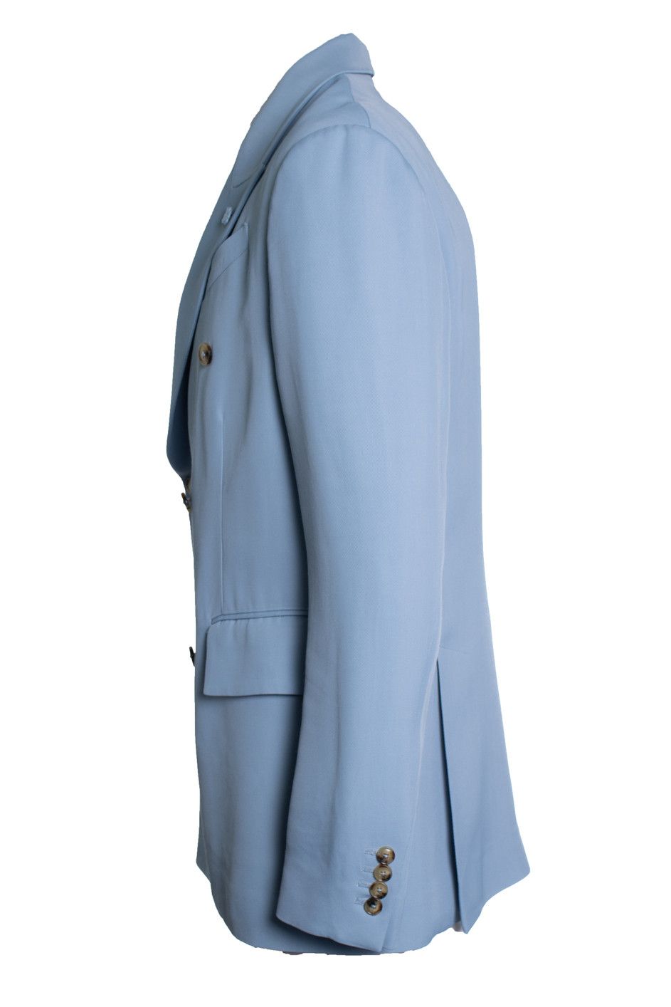 Amiri Amiri, Blue double breasted blazer jacket Size 52R - 2 Thumbnail
