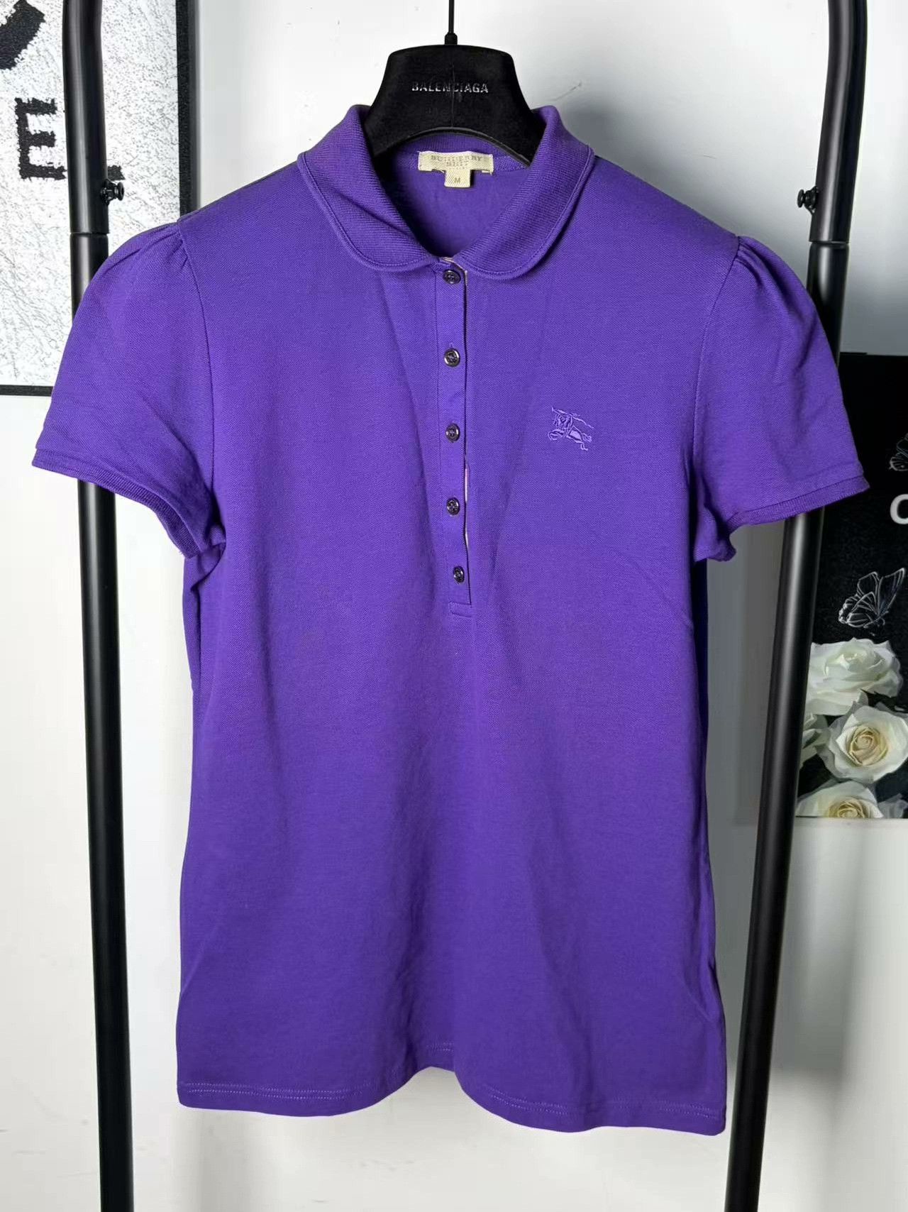 Burberry Burberry White Polo m Men Size US M / EU 48-50 / 2 - 1 Thumbnail