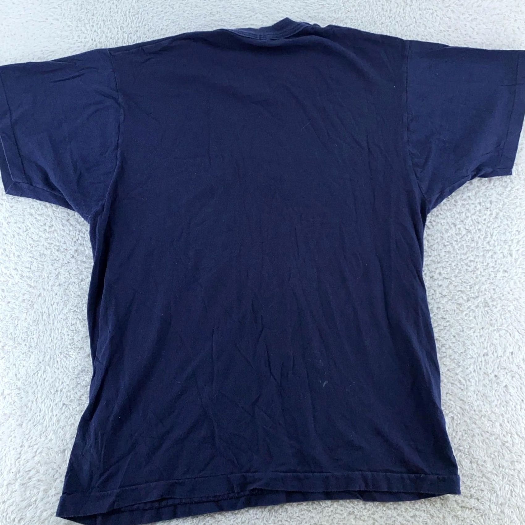 Fruit Of The Loom VINTAGE Fruit of the Loom Shirt Pocket Navy Blue Mens M Size US M / EU 48-50 / 2 - 4 Thumbnail