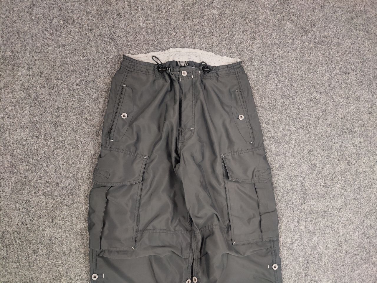 If Six Was Nine VTG Baggy Cargo If Six Was Nine Style Parachute Y2K Pants Size US 32 / EU 48 - 8 Thumbnail