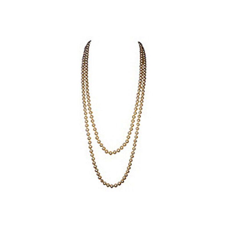 Givenchy Givenchy Double Strand Simulated Pearl Necklace Size ONE SIZE - 1 Thumbnail