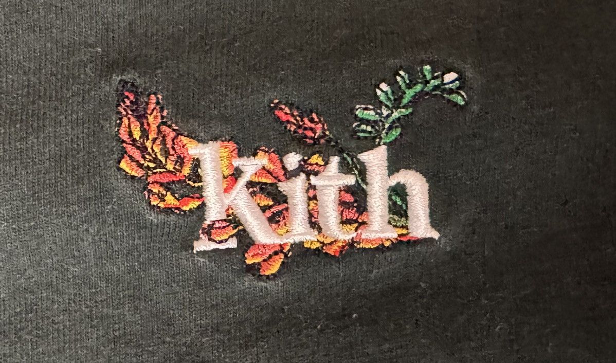 Kith Kith Green Floral/Flower Embroidered Logo Short Sleeve Shirt Size US S / EU 44-46 / 1 - 2 Thumbnail