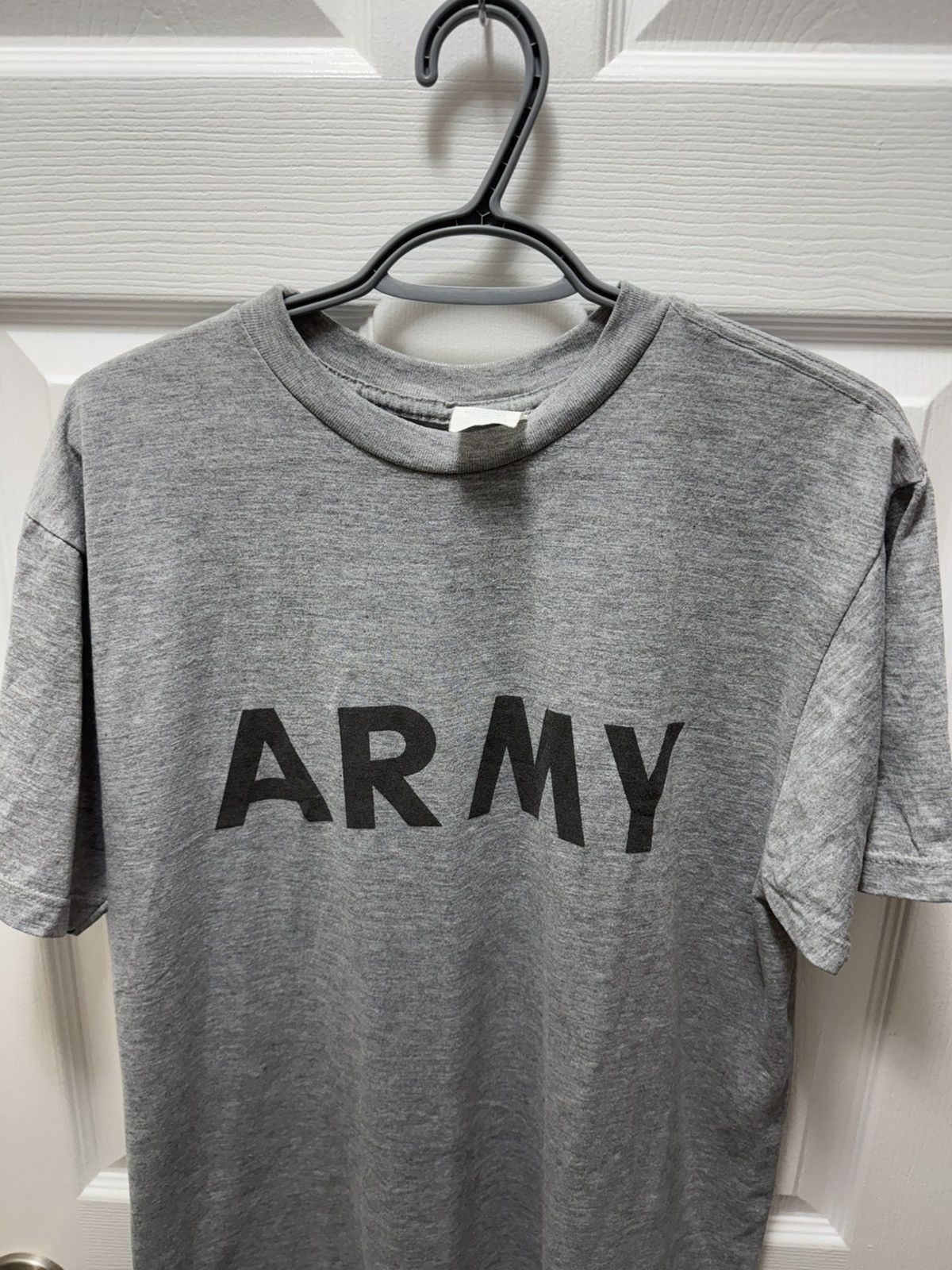 Vintage Army Grey T-Shirt Vintage Official Military Wear Grey Size US M / EU 48-50 / 2 - 3 Thumbnail