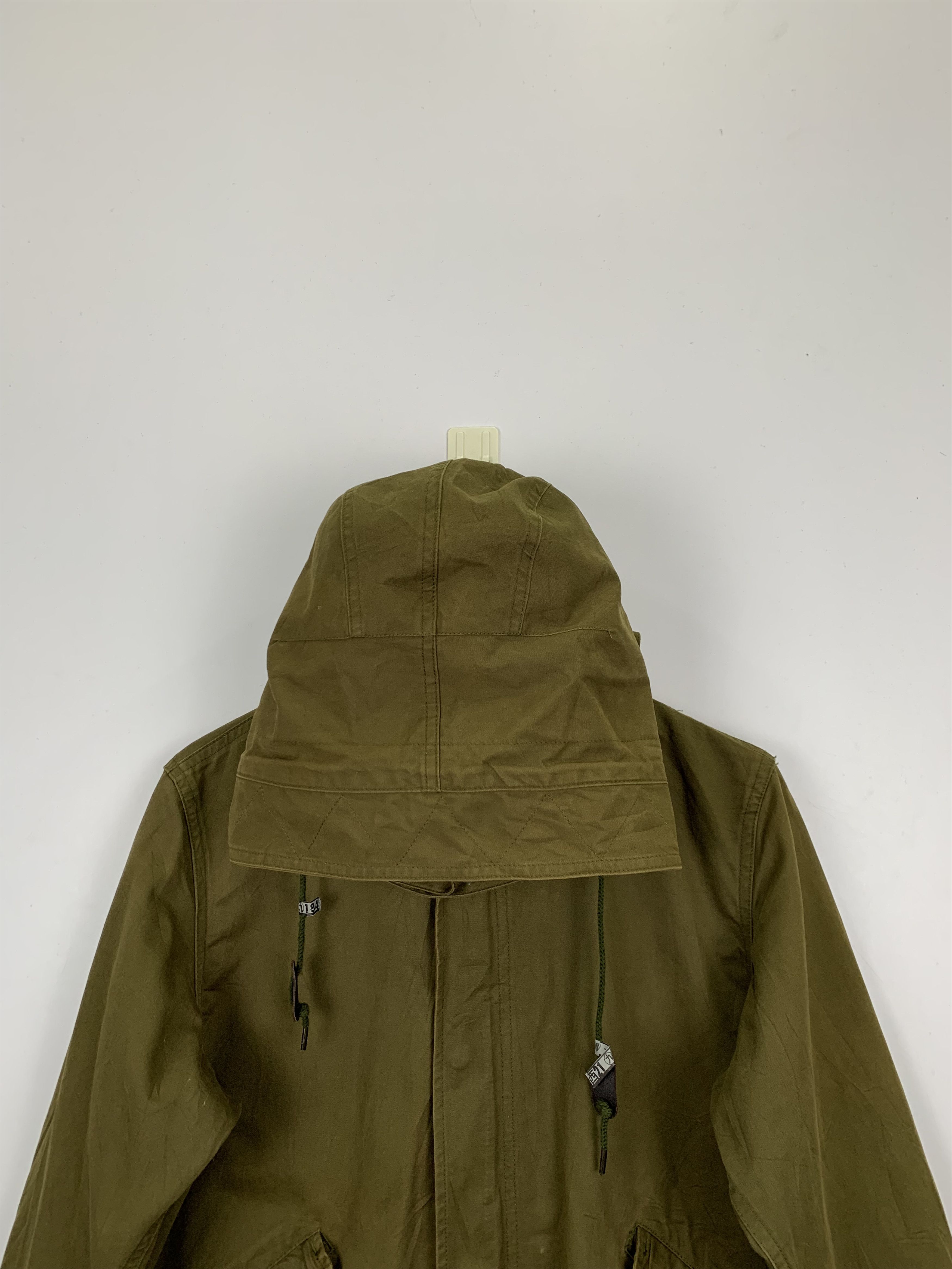 Japanese Brand Vintage Journal Standard Hoodie Parka Jacket Military J0816 Size US L / EU 52-54 / 3 - 2 Thumbnail