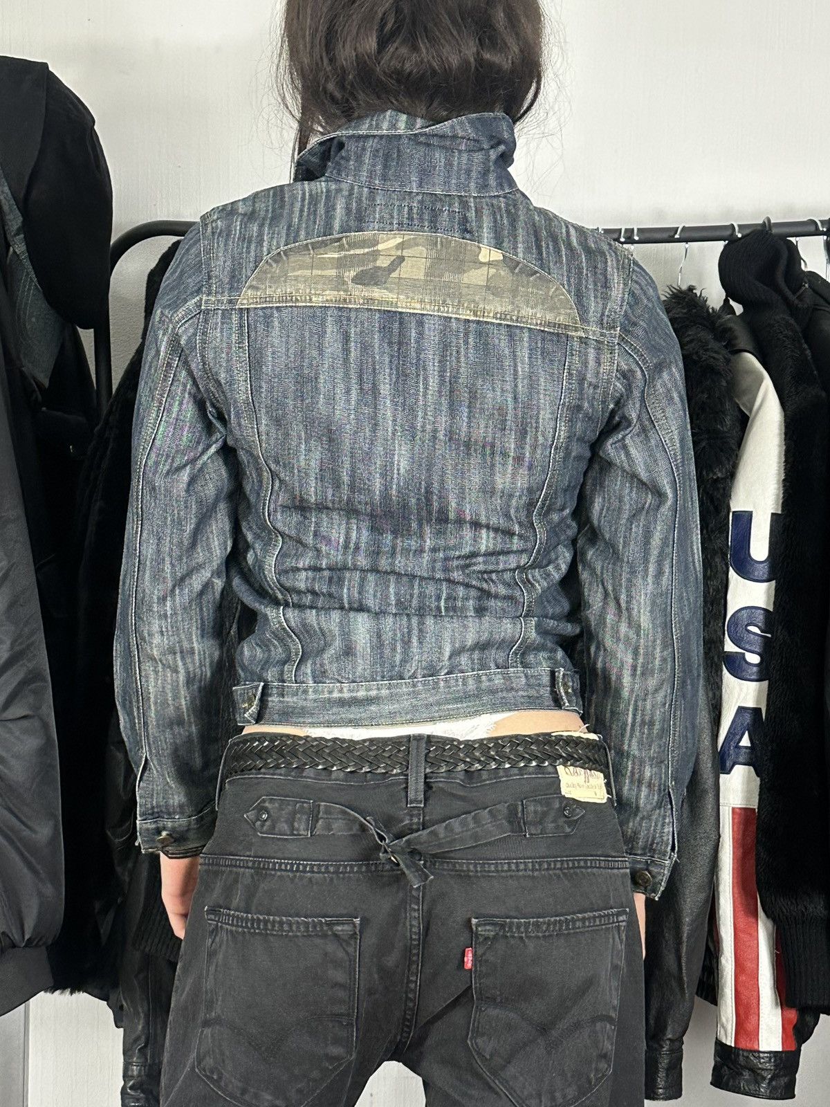 Vintage Avant-garde Jeans jacket Size S / US 4 / IT 40 - 7 Thumbnail