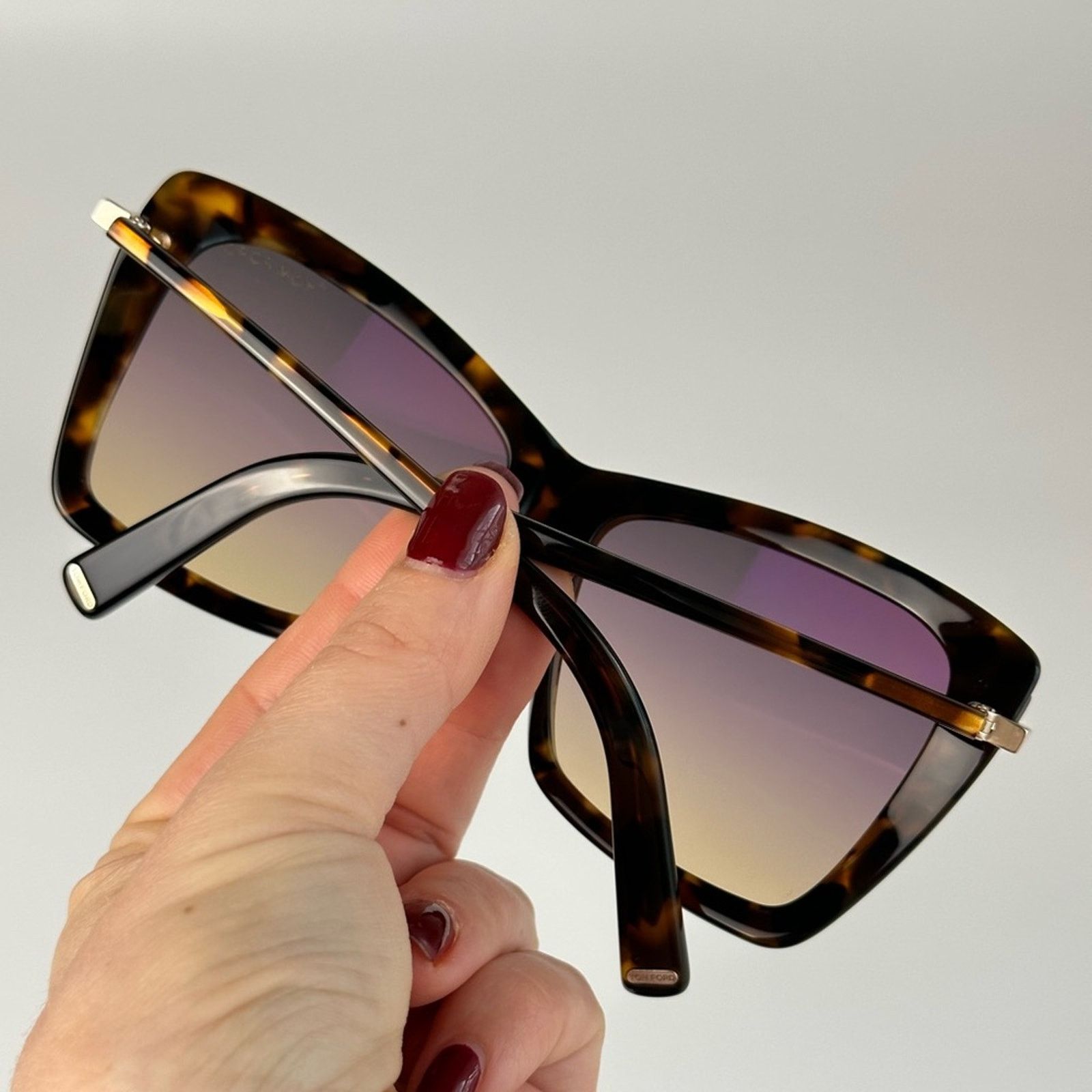Tom Ford BRAND NEW TOM FORD Leah FT0849/S 55B Havana Women Sunglasses Size ONE SIZE - 8 Thumbnail