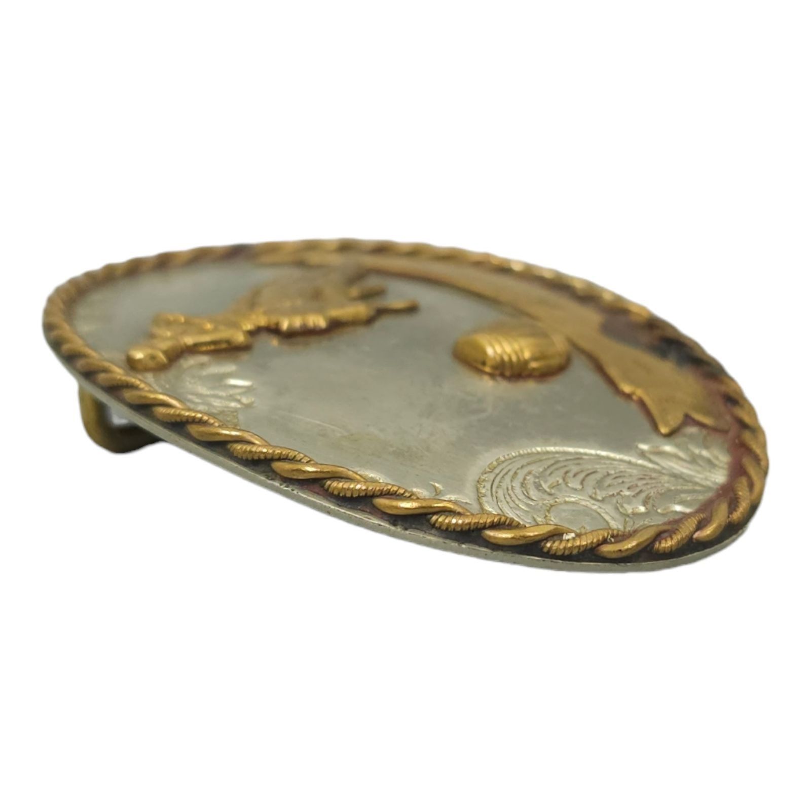 Other Western Barrel Racing Rodeo Vintage Cowboy Belt Buckle Size ONE SIZE - 12 Thumbnail