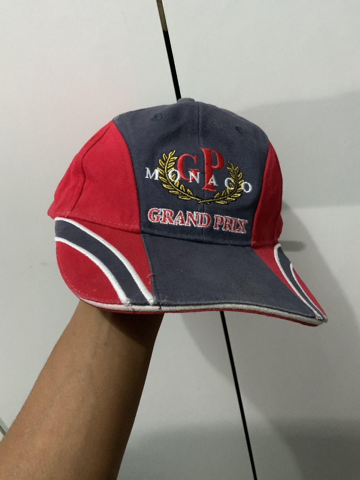 Vintage Vintage Monaco GP Grand Prix Spellout Hat Size ONE SIZE - 11 Thumbnail