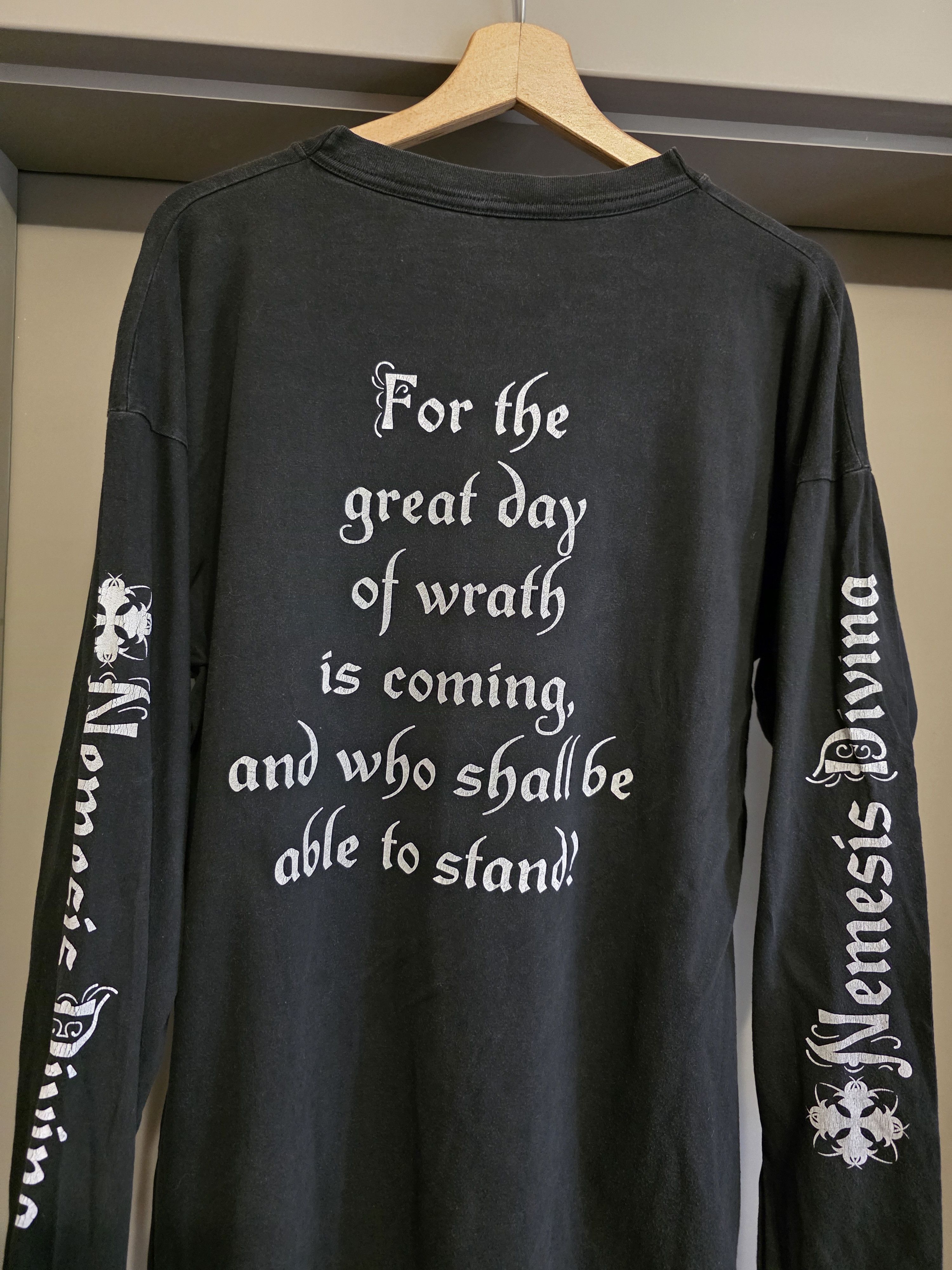 Vintage Vintage 90s Satyricon Nemesis Divina Longsleeve Size US XL / EU 56 / 4 - 6 Thumbnail