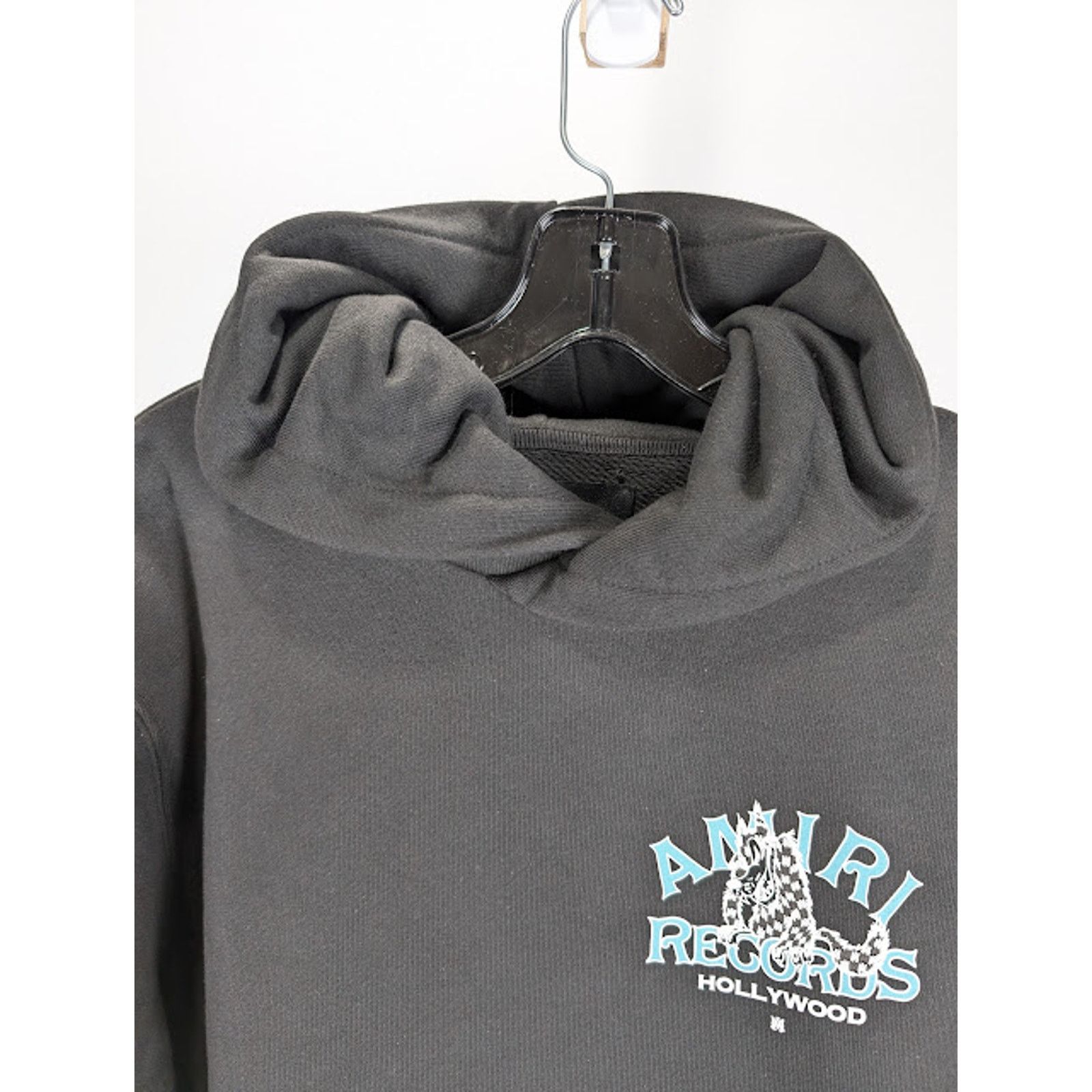 Amiri o1rshd1 Records Wolf Hoodie in Black Size US L / EU 52-54 / 3 - 3 Thumbnail