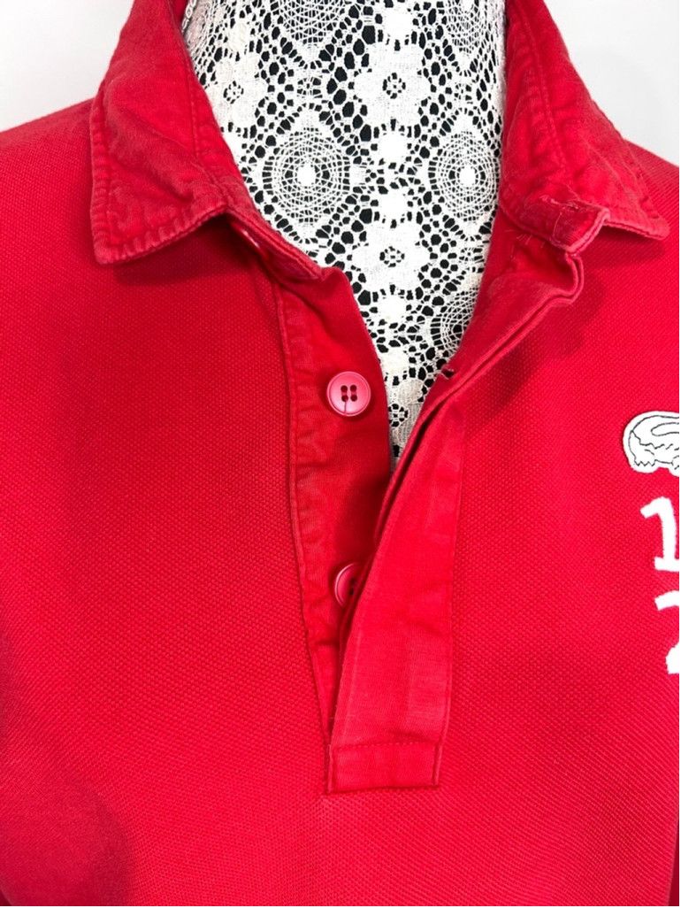 Lacoste Men's Lacoste Red Long Sleeve Polo Shirt Size L Size US L / EU 52-54 / 3 - 2 Thumbnail
