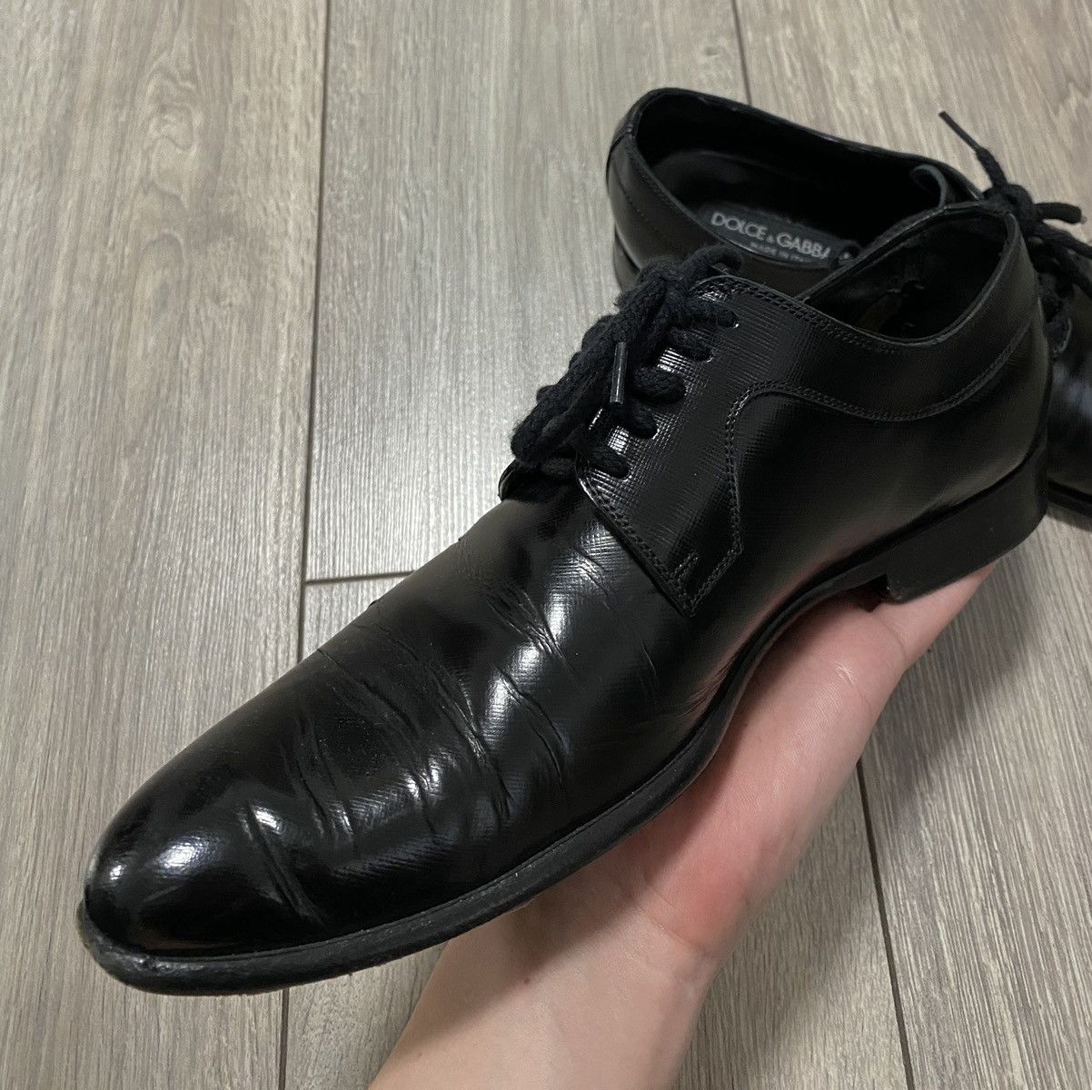 Dolce & Gabbana × Vintage Vintage Shoes Dolce Gabbana D&G Formal Oxfords Derby Loafers Size US 8.5 / EU 41-42 - 4 Thumbnail