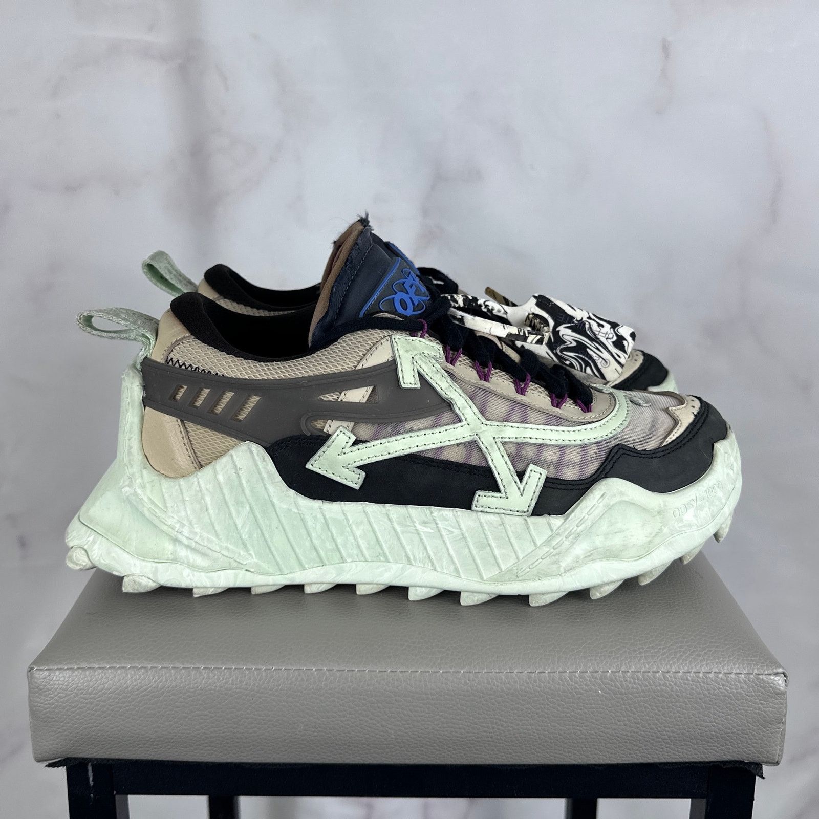 Off-White ODSY-1000 Black Mint Size US 8 / EU 41 - 8 Thumbnail