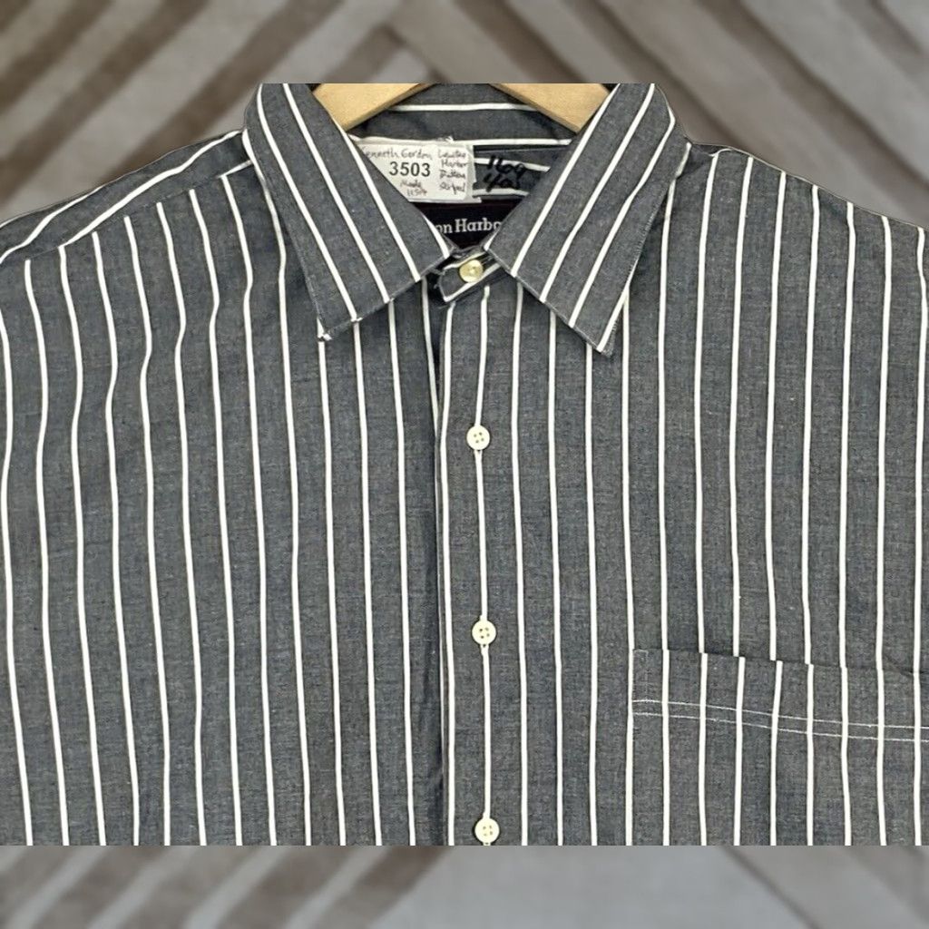 kenneth gordon dress shirts Wrinkle-Free Royal Oxford Cotton Sport Shirt in Yellow by Kenneth Gord
