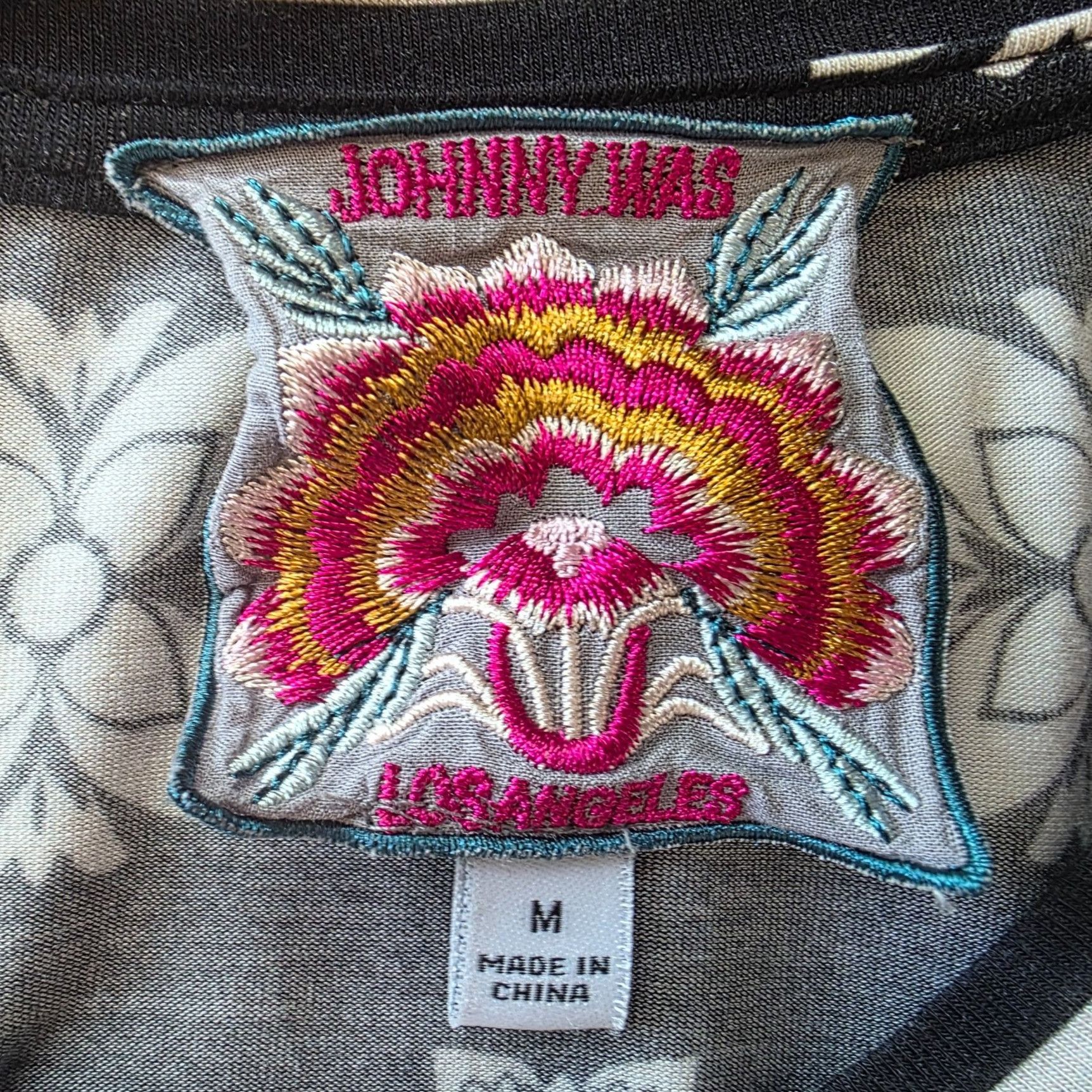 Johnny Was Johnny Was Womens Medium Top The Janie Favorite Boxy Square Size M / US 6-8 / IT 42-44 - 6 Thumbnail