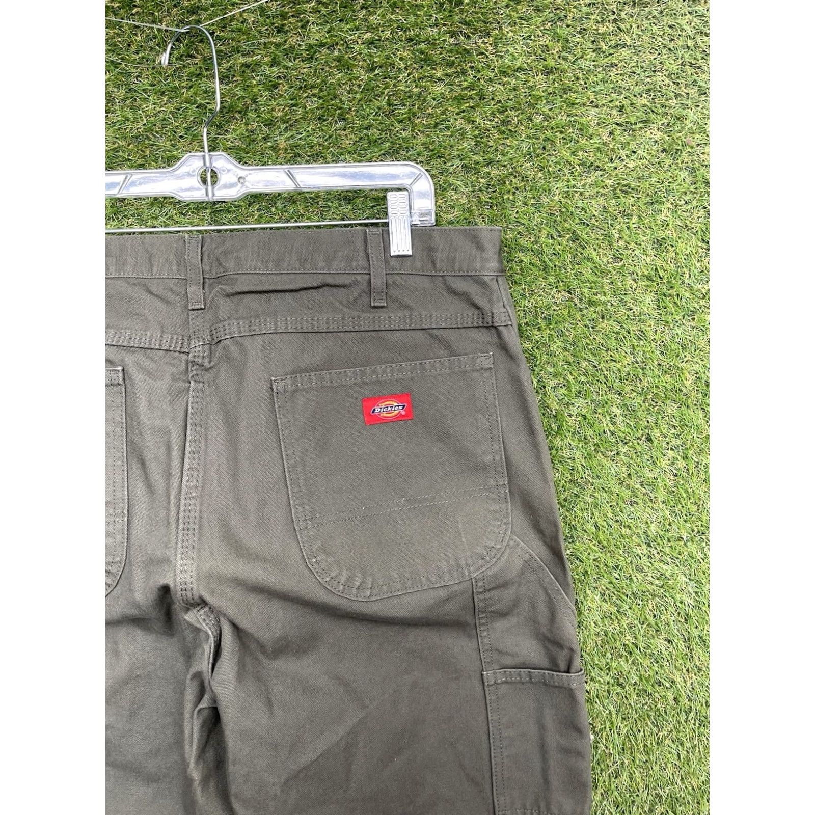 Dickies VINTAGE Dickies Carpenter Pants Mens 38x30 Brown Canvas Workwear 90s Dickies 874 Mens Popular Pants Size US 38 / EU 54 - 7 Thumbnail