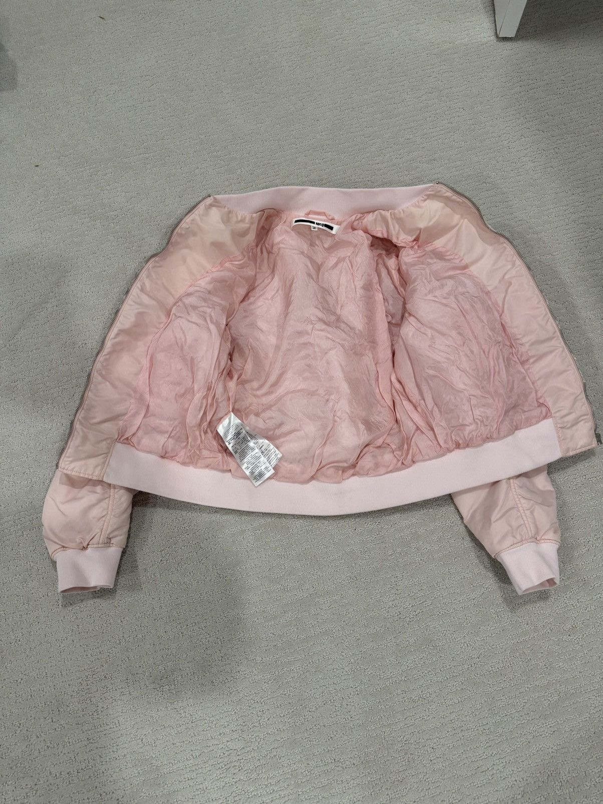 McQ Alexander McQueen Men’s McQ Alexander McQueen pink bomber jacket patch IT48 Size US M / EU 48-50 / 2 - 11 Thumbnail