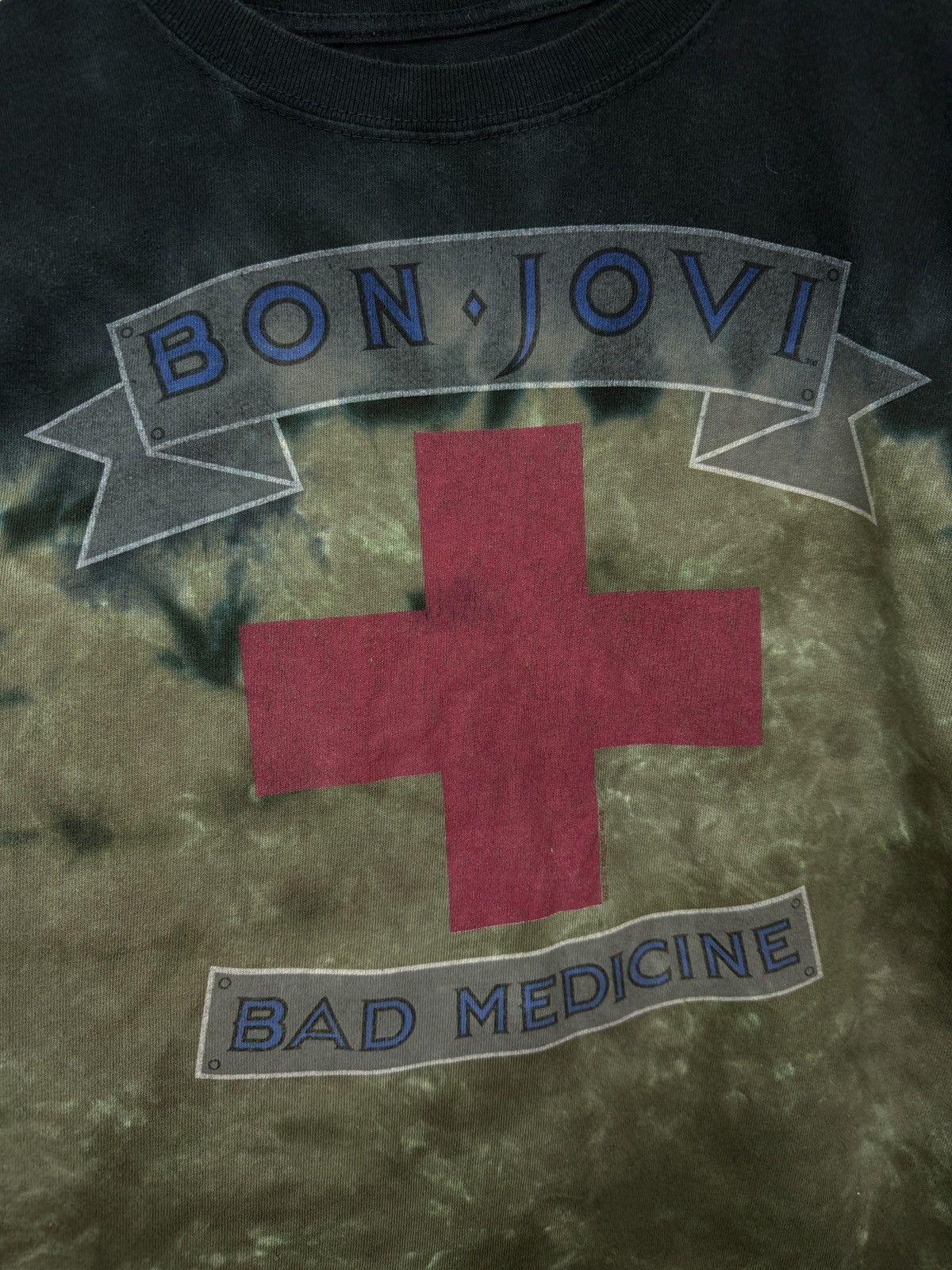 Liquid Blue 🇺🇸 Vintage Bon Jovi Bad Medicine Tour T-Shirt 2006 Retro Rare Size US XL / EU 56 / 4 - 4 Thumbnail