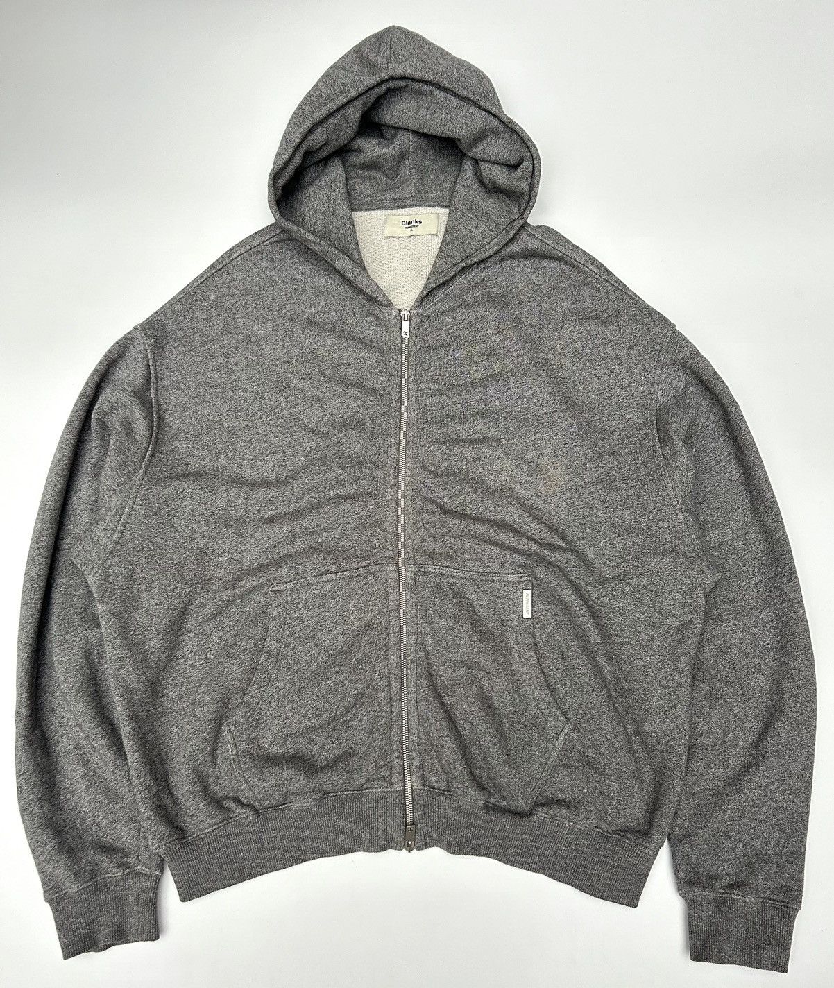 Represent Clo. Blanks by Represent Oversized 2 Way Zip Hoodie Size US XL / EU 56 / 4 - 1 Thumbnail